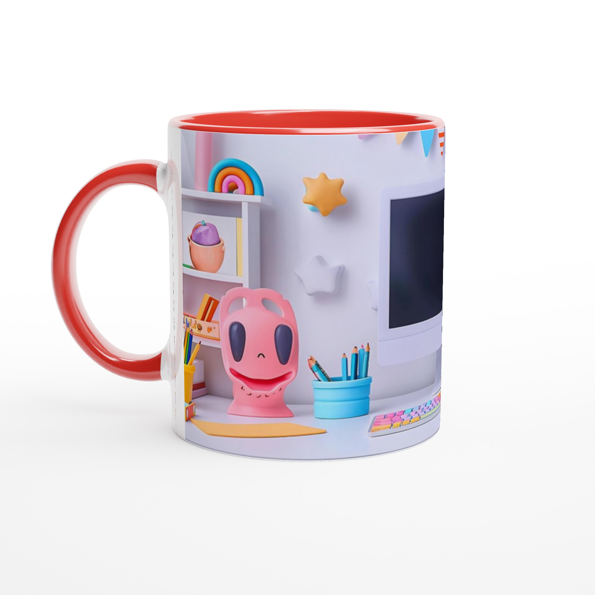 Pastell dröm 11oz keramisk mugg – Liva upp ditt kaffe med lekfulla färger, välj din nyans! 2 72b98d3e-0cb0-4dd8-b404-cd7bda778b99