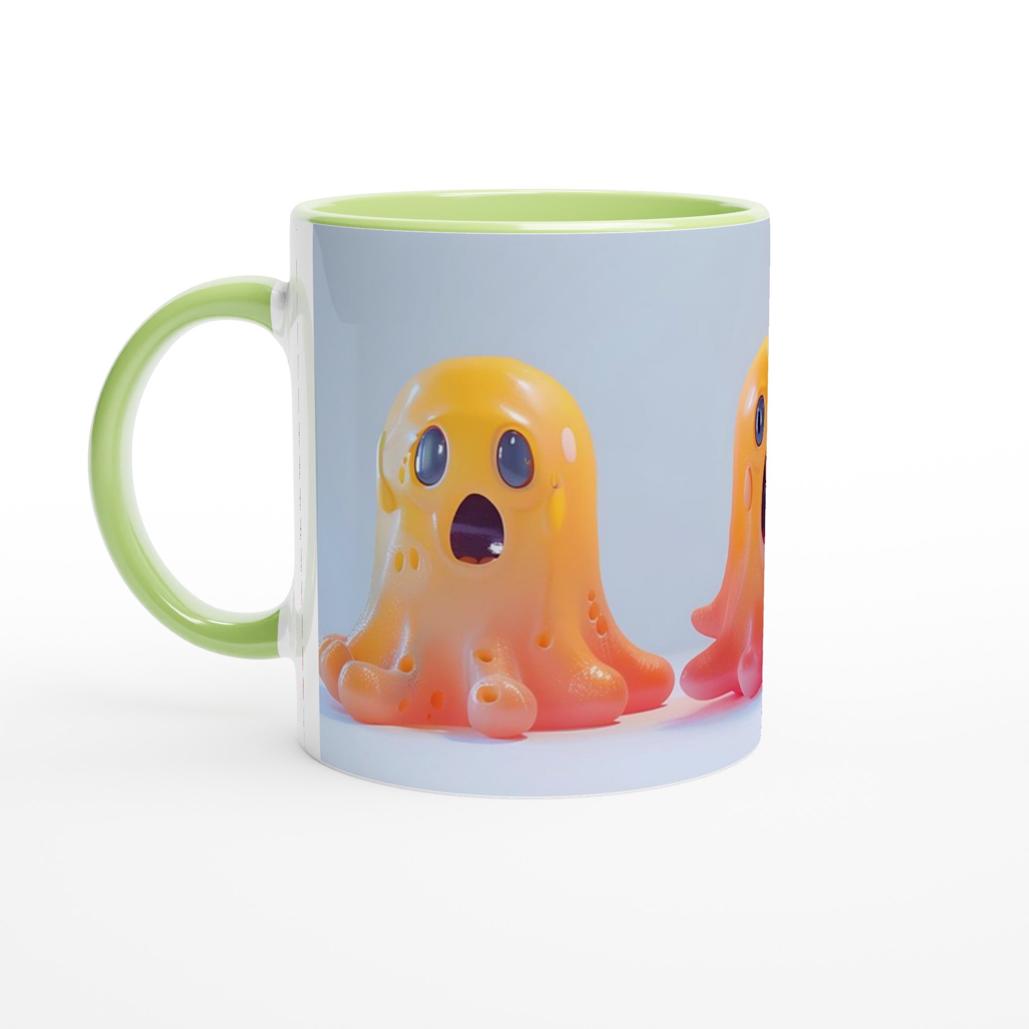 Förskräckt Bläckfisk Keramikmugg - Charmig & Färgglad 11oz Kaffemugg i Ditt Val av Färg 3 731b4cc0-e057-4751-89ce-5fa4ccd64234