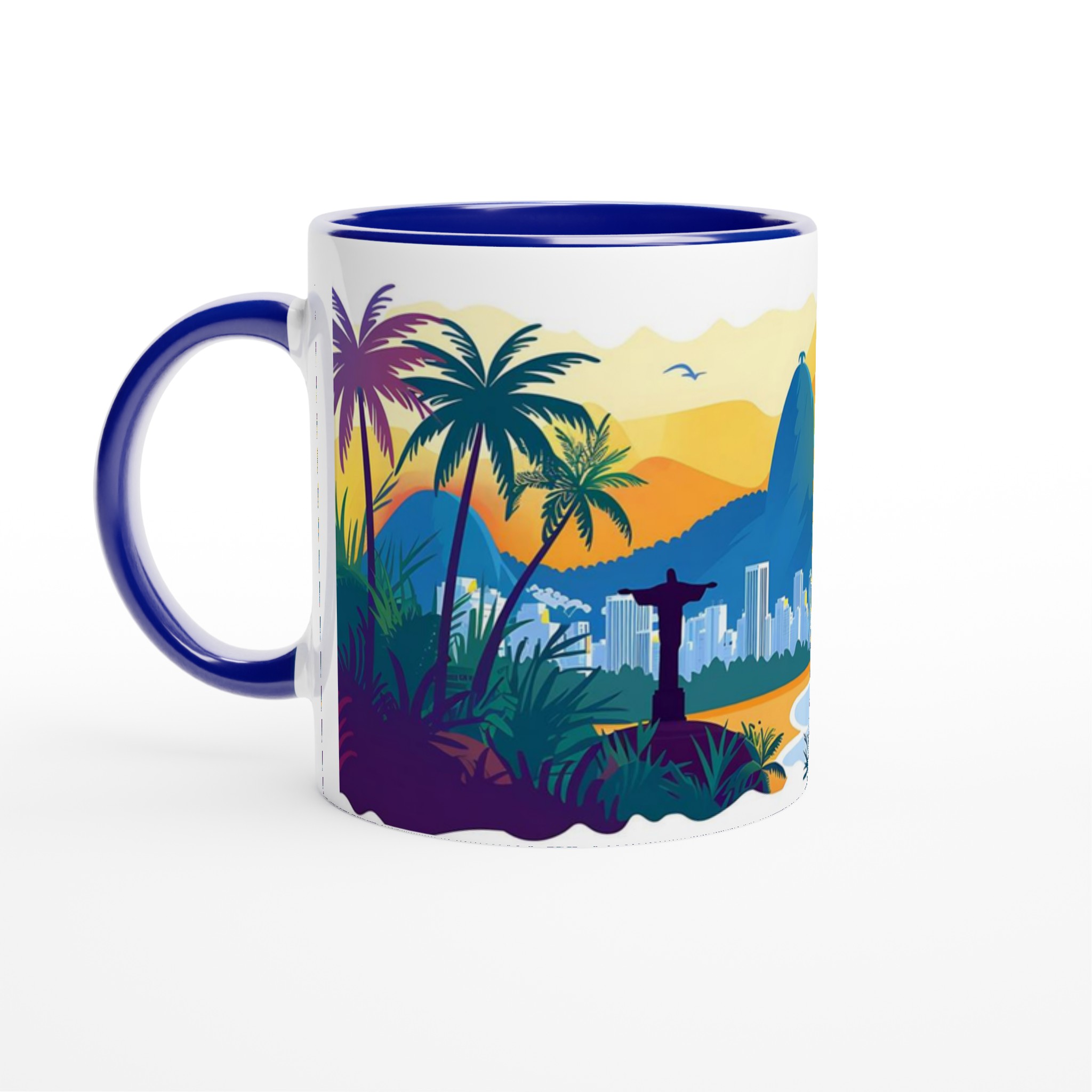 Rio Sunset Vibes Keramikmugg – Färgglad Strandstad i Flera Nyanser 4 73549767-44a1-4dd0-b245-5f496e5e0191