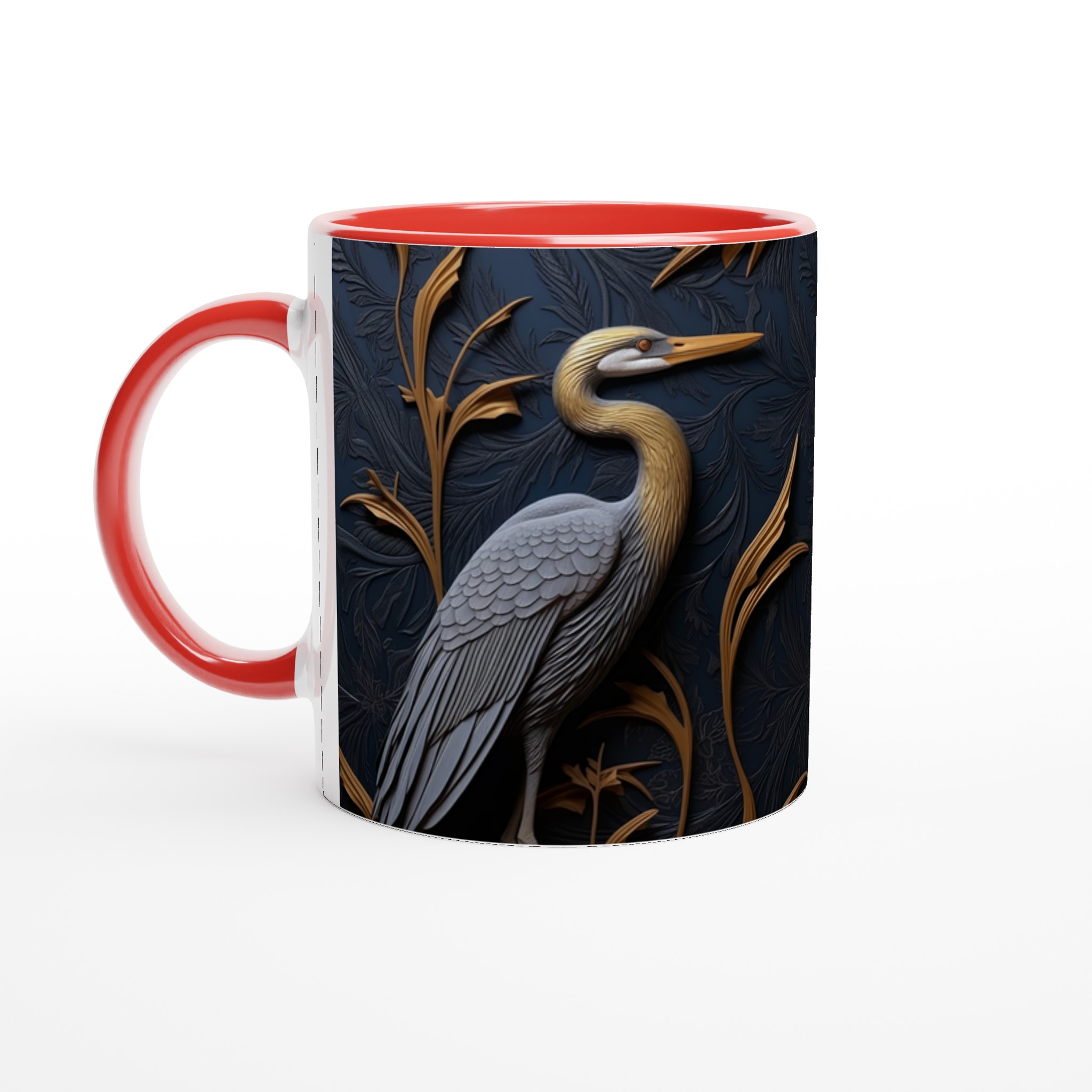 Lyxig Mugg "Svanen i Guld" – Eleganstryck, Välj Bland Flera Färger, 11oz Keramik 2 73e1d43c-2280-4ac5-b8ca-42725048fdce