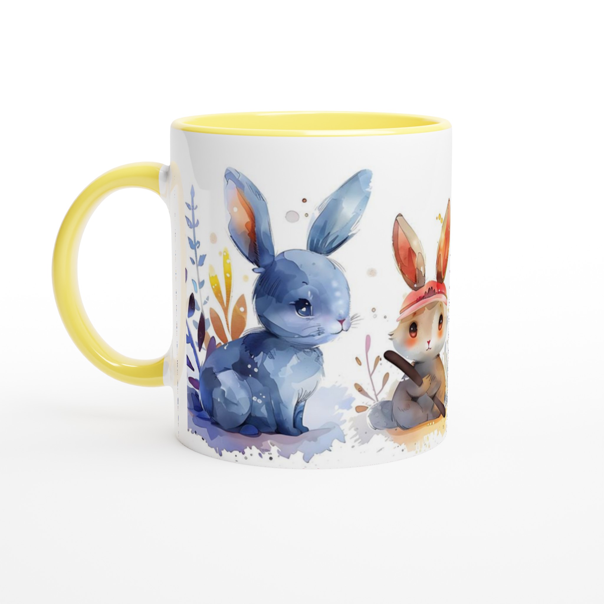 Söta Akvarellkaniner Mugg – 11oz Keramisk Kaffekopp i Flera Färger 5 74d399f0-6ebc-451d-ba14-bdfaa4e4e19e