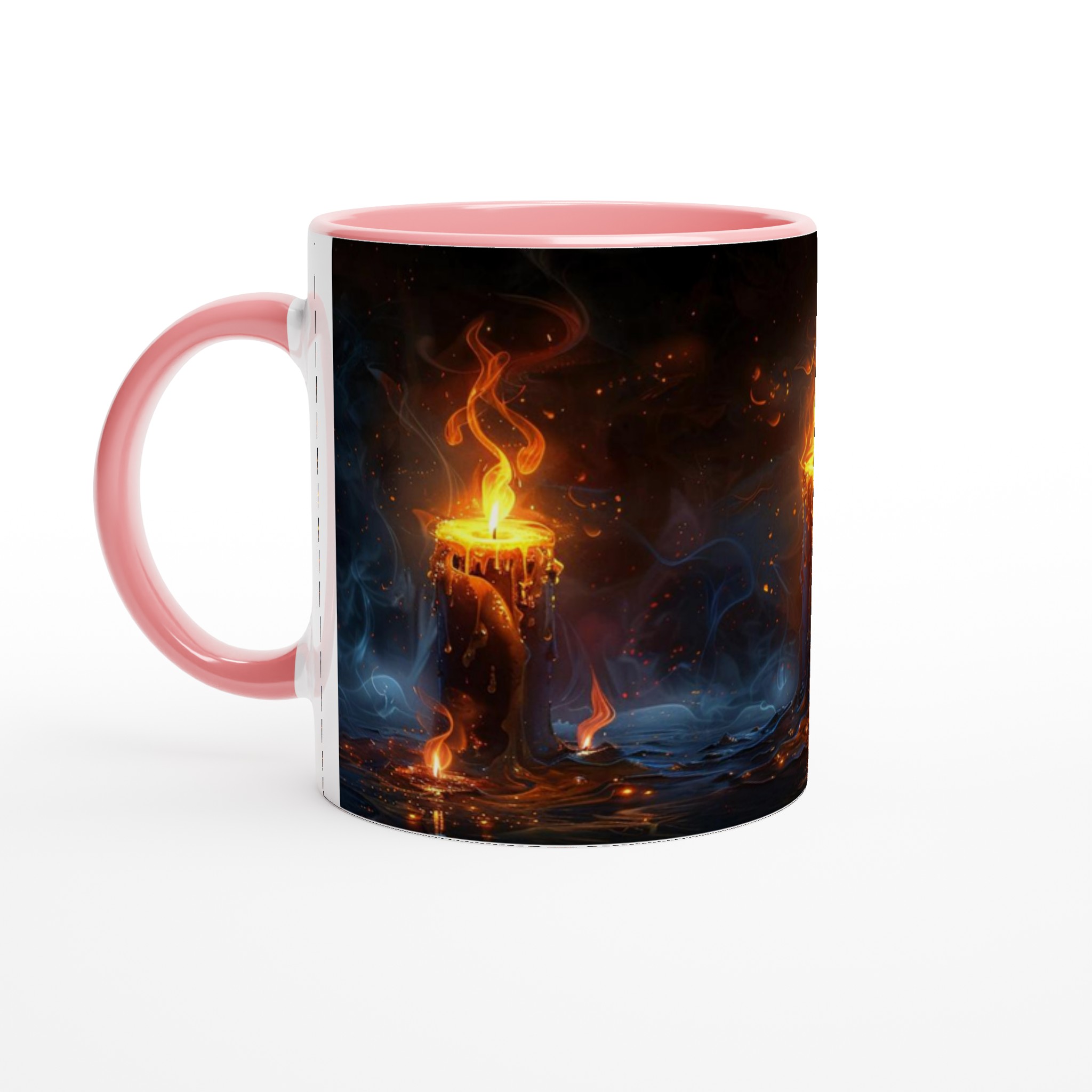 Mystisk Flamma: 11oz Keramisk Mugg med Magisk Eld & Rök-design – Välj din Färg! 6 751bc15c-2e7a-48f5-8eab-065b28017170