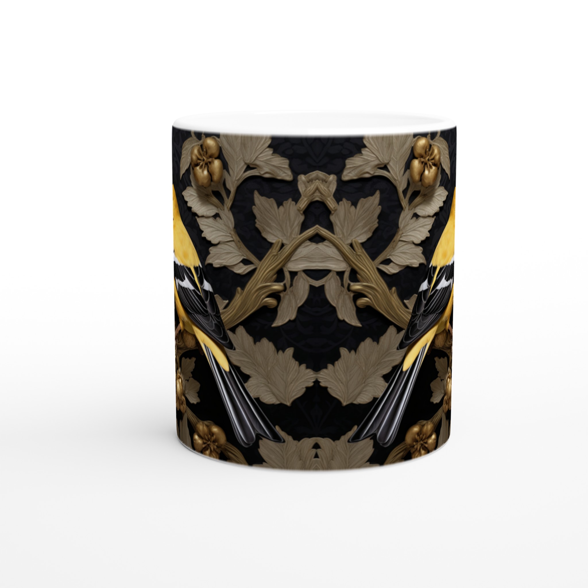 Guldfågel Lyxmugg – Konstnärlig Keramisk Kaffekopp med Exklusiv Fågeldesign, Välj din Färg! 8 758b9e22-0004-4dd5-86a2-790cd5c0ad31