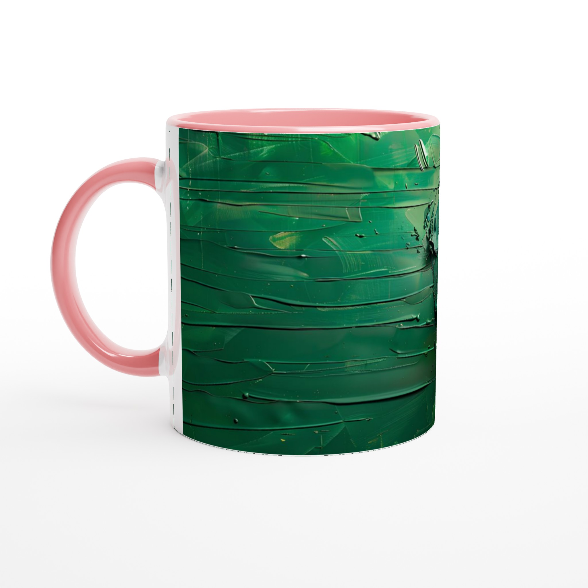 Grön Konstmugg: Volleyball i Akryl – 11 oz Keramisk Kaffemugg i Valfri Färg 6 759fe475-7fdd-4db4-8a87-82da3dcf43aa