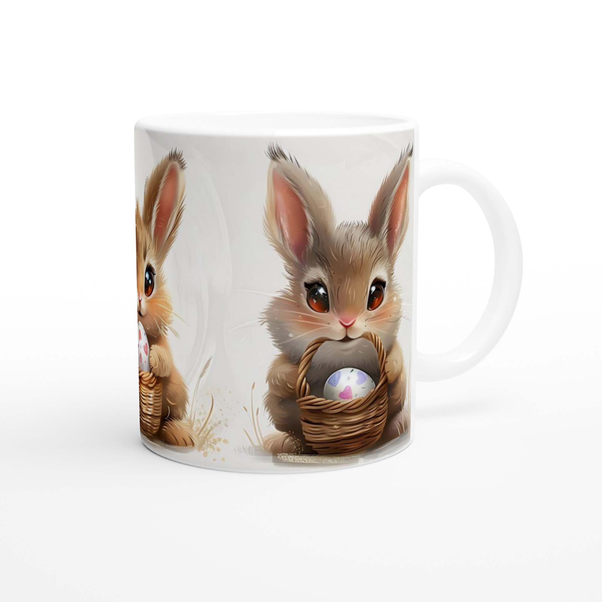 Påskharar med ägg – Söt 11oz Keramikmugg i ditt val av sju färger 9 75e30a35-b6d2-43da-a558-6a8a11a03d95