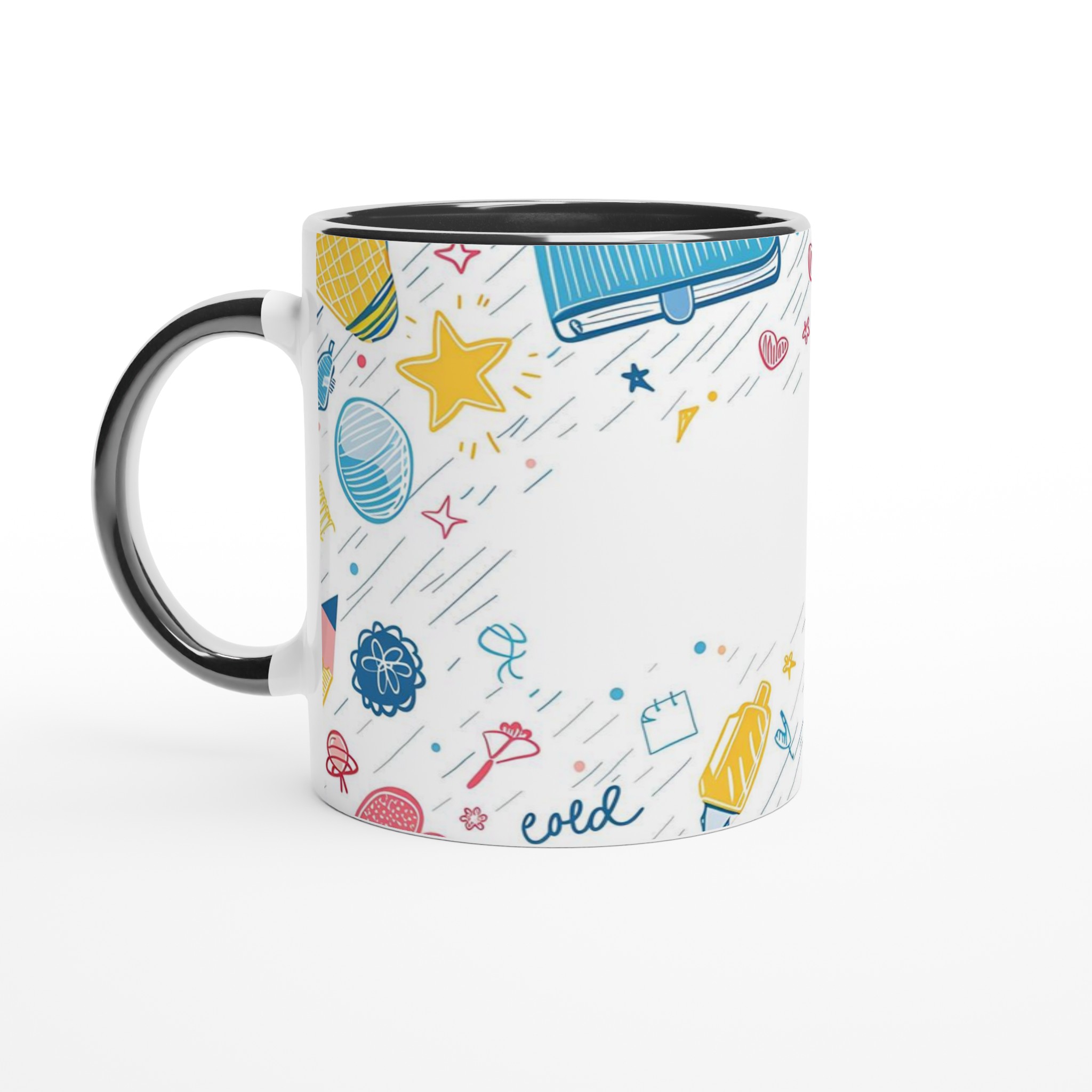 Kreativ Design Mugg – Livfull Skiss & Doodle Konst Keramisk Kaffemugg i Ditt Val av Färg 7 75e9e5c8-6f42-47e9-b4b2-d69b174139d2