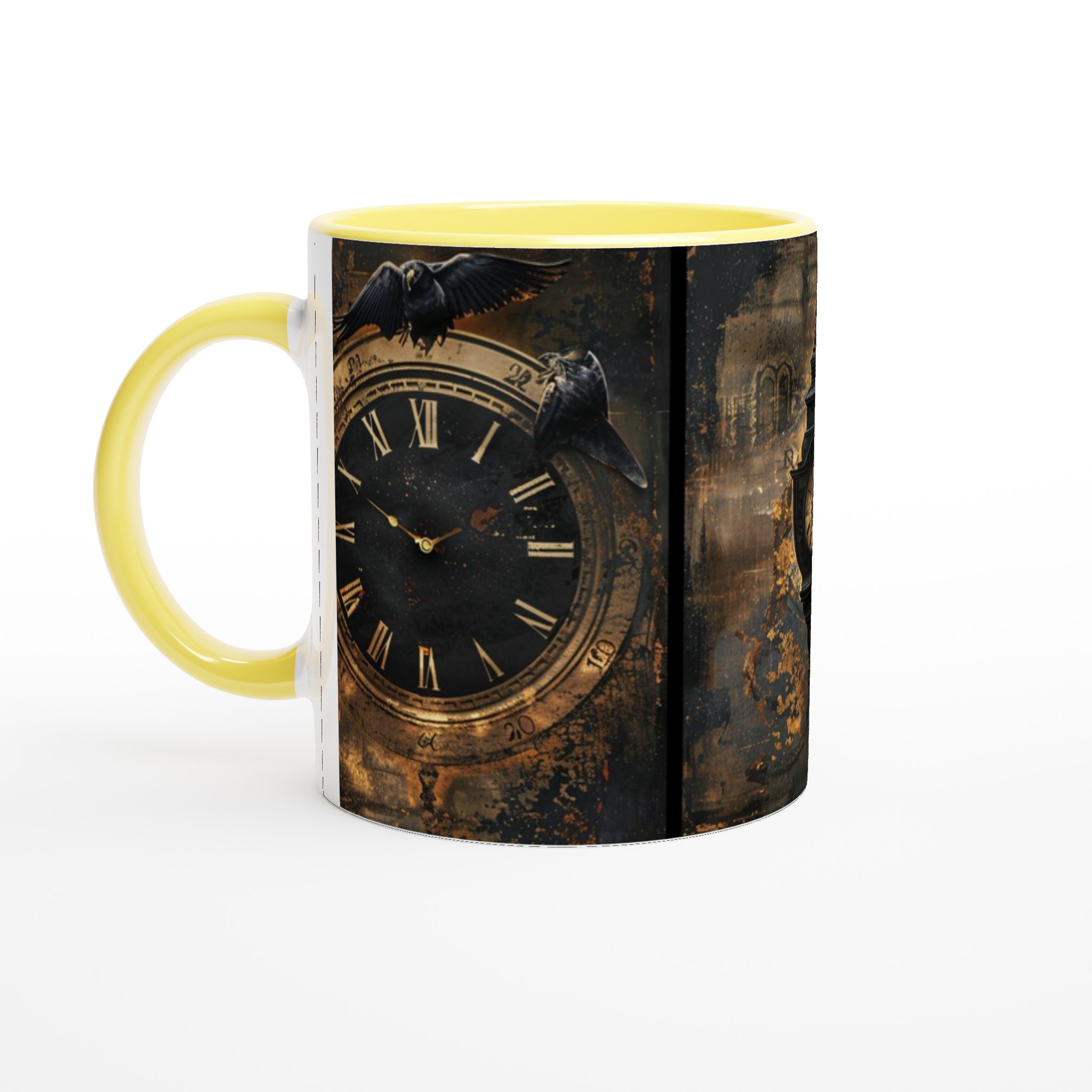 Tidlös Skönhet: 11oz Keramikmugg med Mystisk Antik Urverkdesign 5 75fd7c2c-0299-4b6c-a4ad-d69a126be4ed