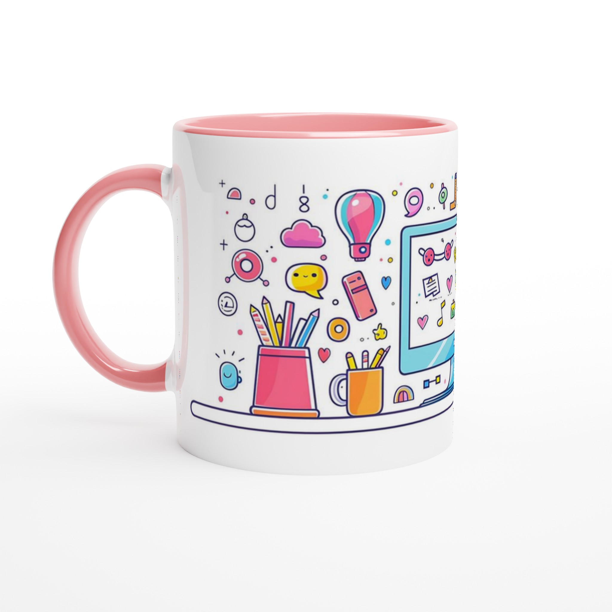 Kreativ Arbetsplats Mugg: Din Inspirationskälla i 7 Lekfulla Färger – 11oz Keramikmugg 6 766eb7bb-80c3-4a83-a1a3-557e84e906ac