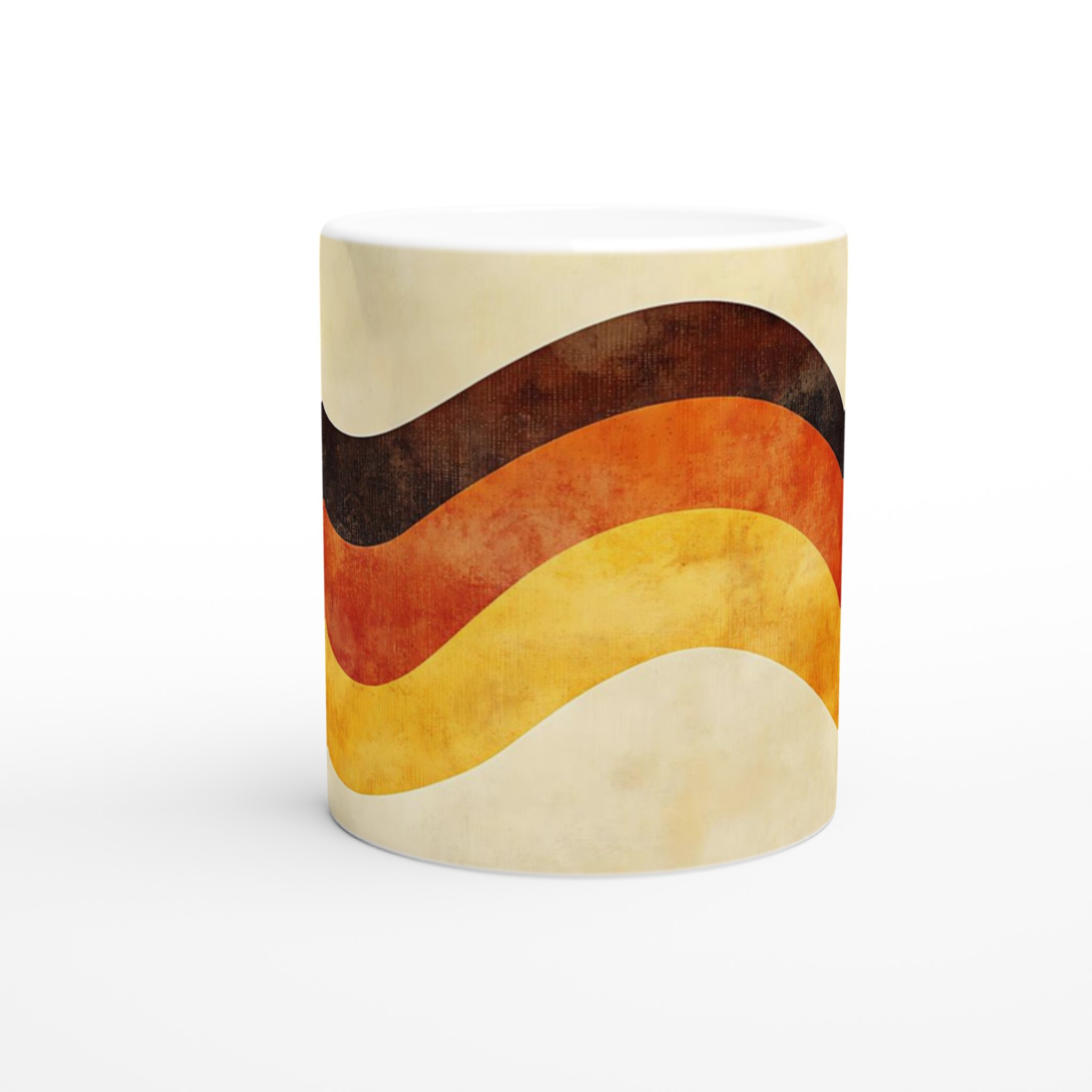 Retro Vågmugg – 11 oz Keramisk Kaffekopp med 70-talsinspirerad Design för Din Favoritdryck 8 768a8454-fa5a-424b-aa15-188d42cb16d5