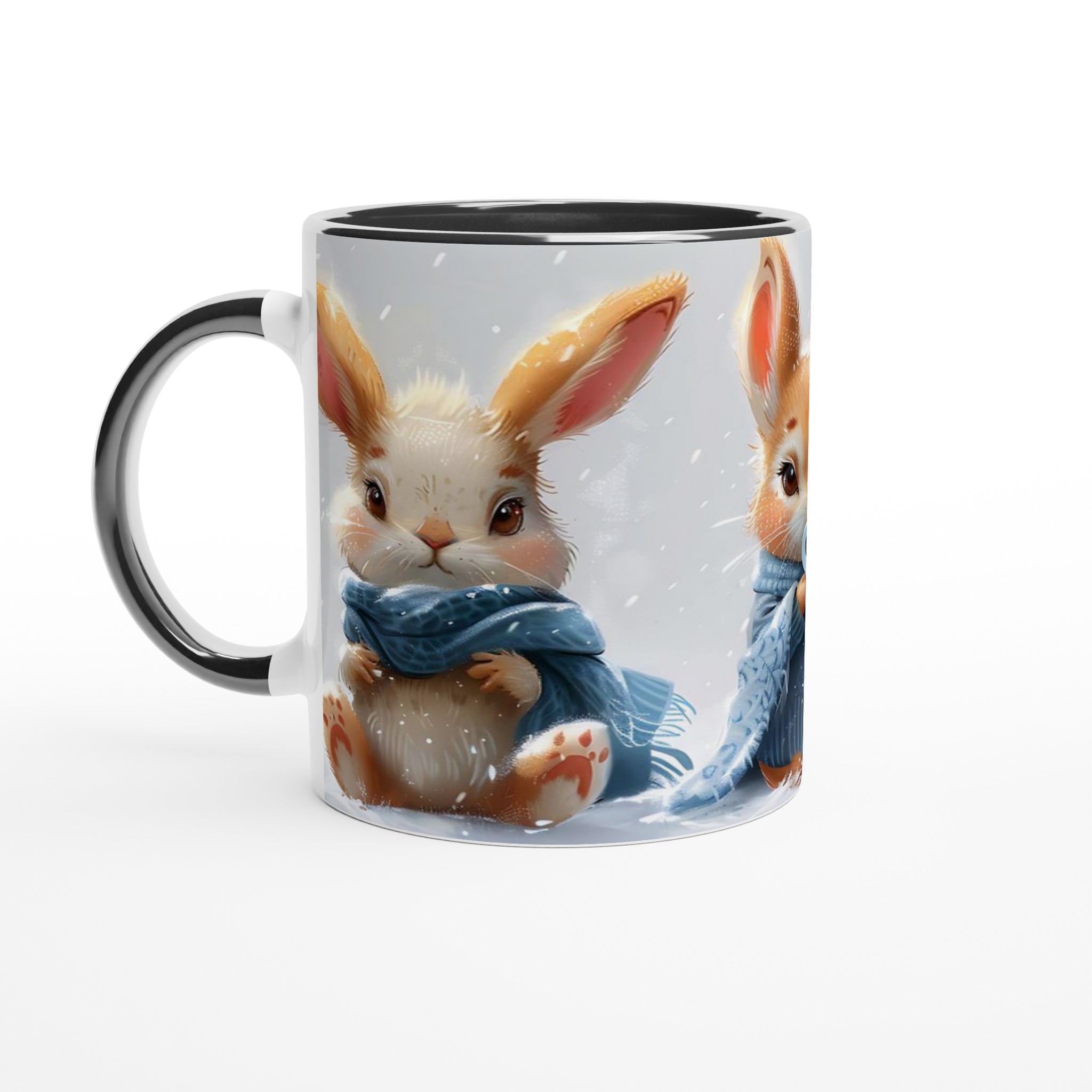 Mysiga Vinterkaniner 11oz Keramisk Mugg – Charmerande Design för Kalla Dagar 7 76b14501-7e62-4f3d-8d69-612c395689e9