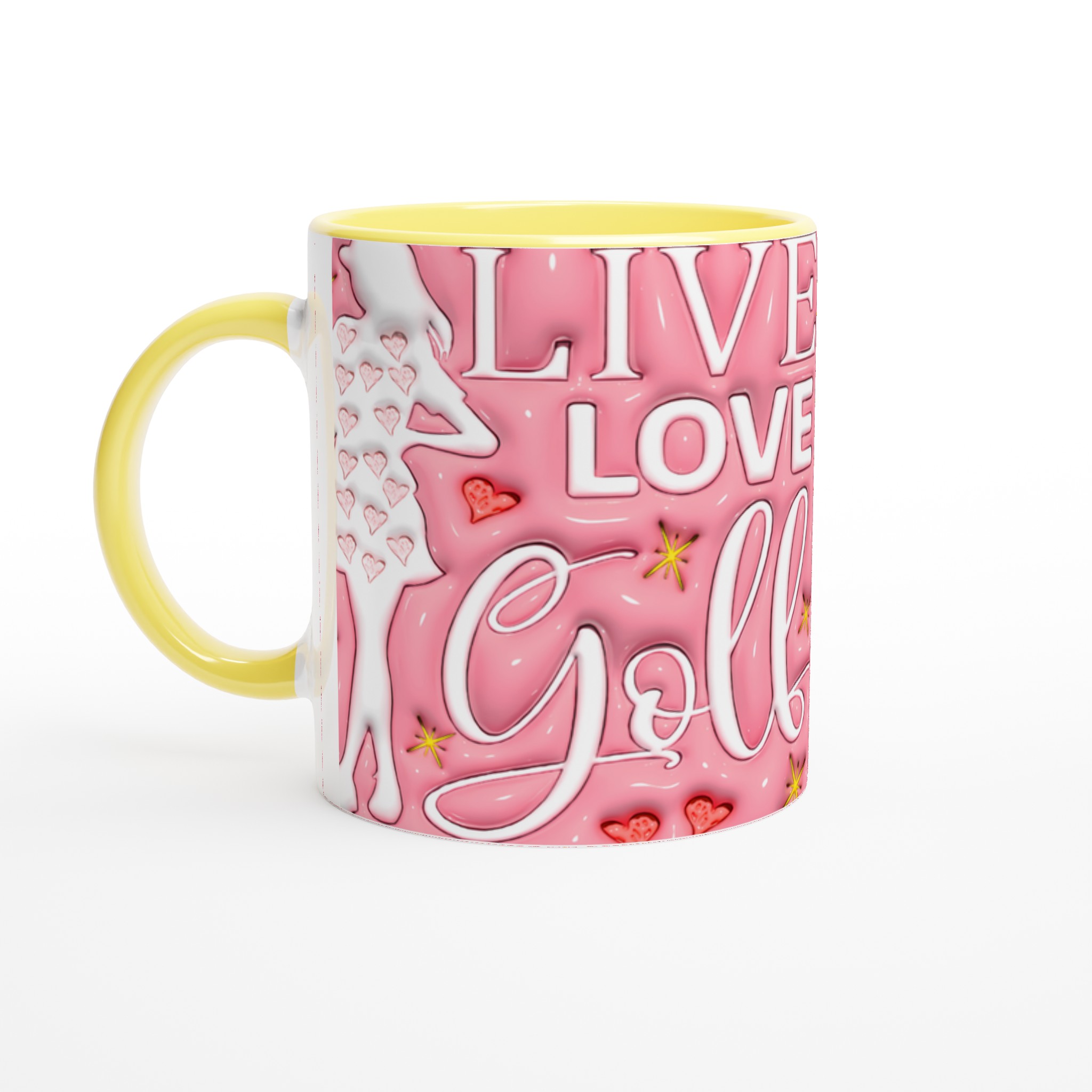 Live Love Golf Rosa Keramikmugg – Din Kaffepaus på Banan, Välj Färg! 5 76b6db0d-c322-405d-8407-2d178b596d17