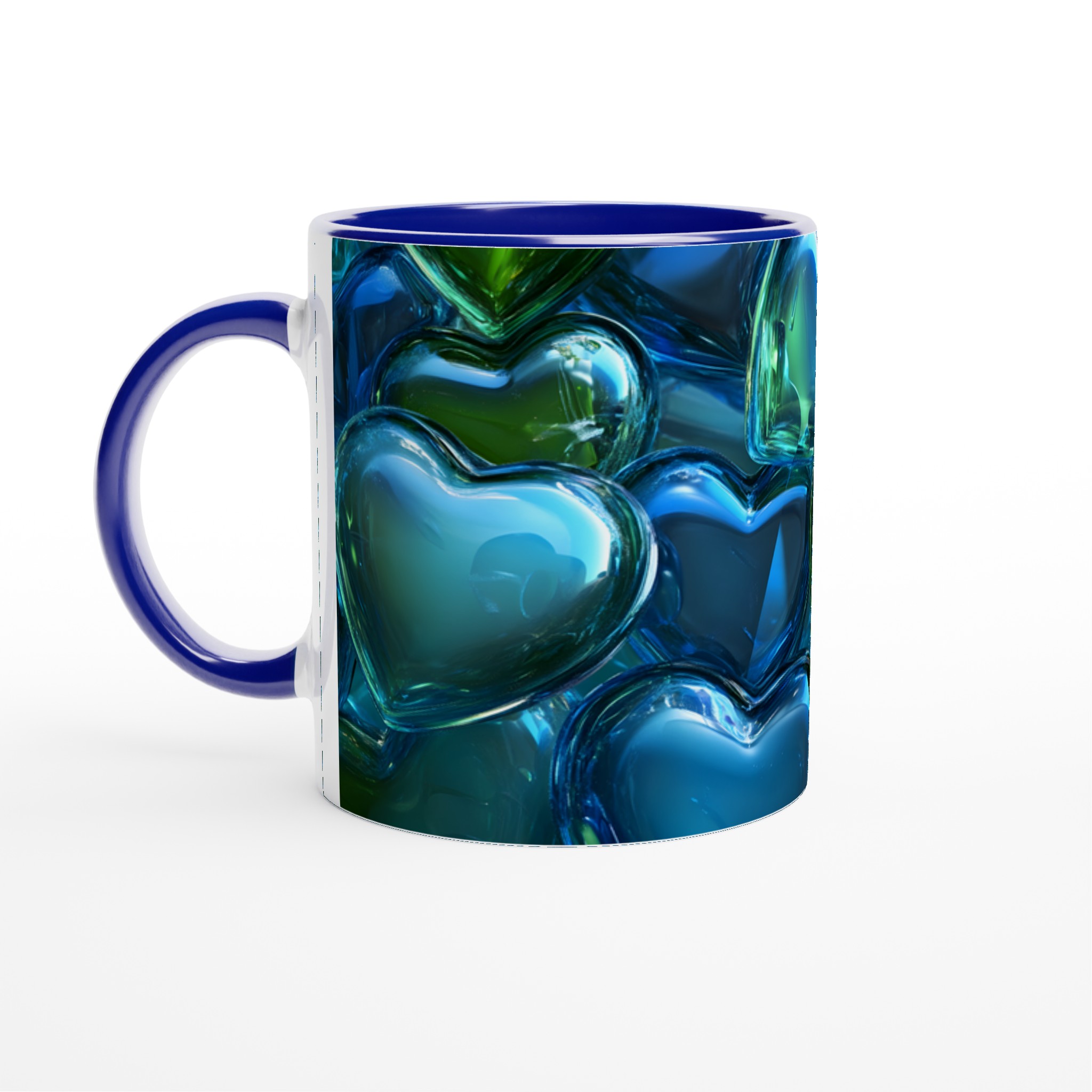 Kärlekens Nyanser Keramisk Mugg – Levande Blå och Grön Design, 11 oz 4 76ce4115-7c89-4328-bf1f-7537383774e4