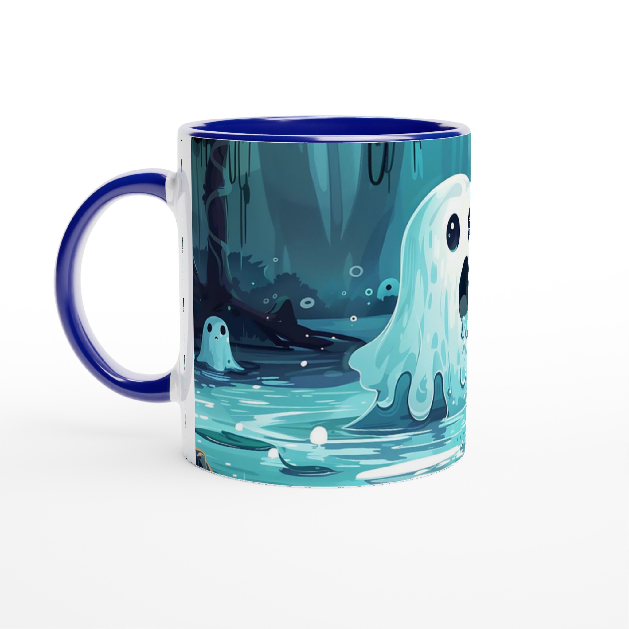 Kusligt Söt Spökfest Mugg – 11oz Keramisk Mugg för Kaffe, Te och Fika i Valfri Färg! 4 773e2b10-cca9-410a-9c64-c10a6bb700b0