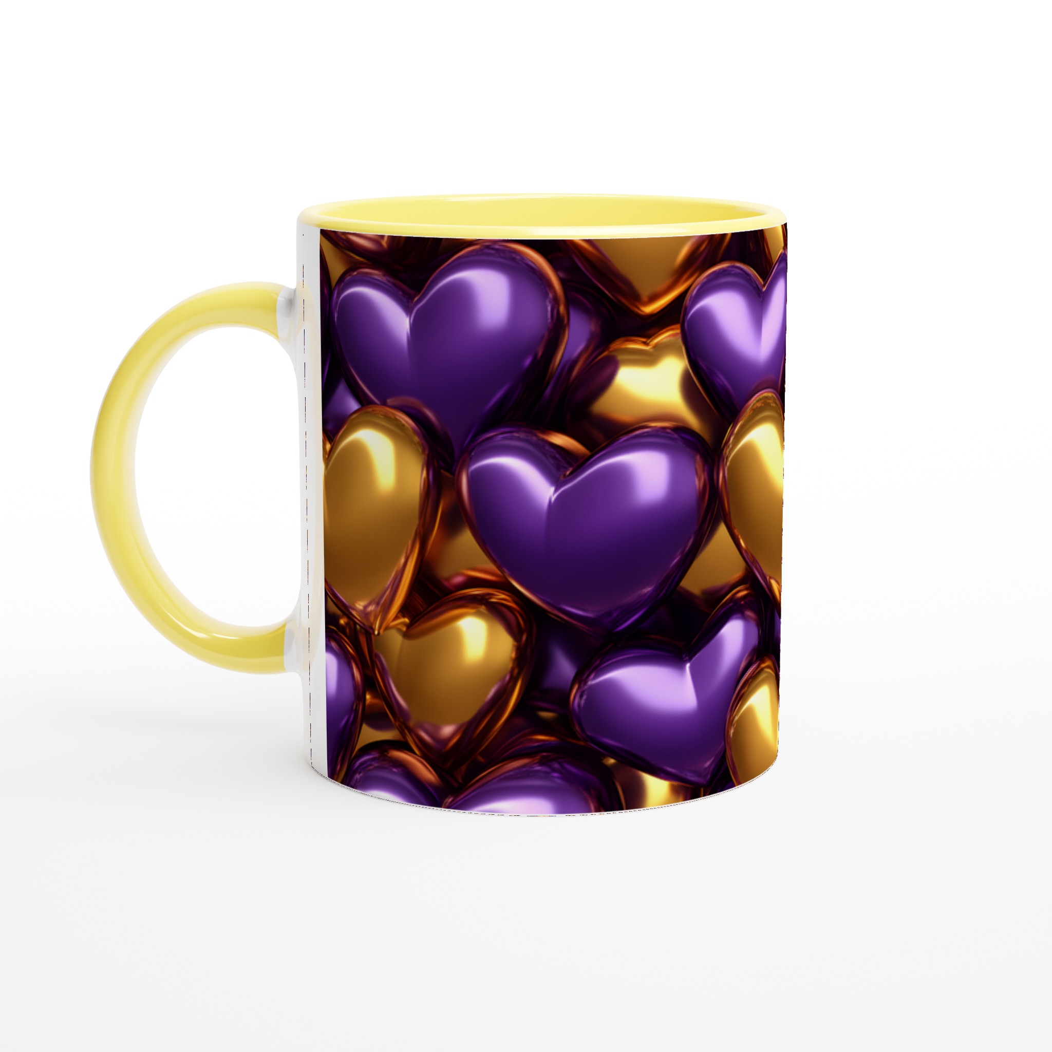 Kärlekens Färgexplosion: 11oz Keramisk Mugg – Välj bland 7 Livfulla Nyanser för Ditt Perfekta Uttryck 5 778eb07c-c06f-48cc-baec-ce035ad367f1