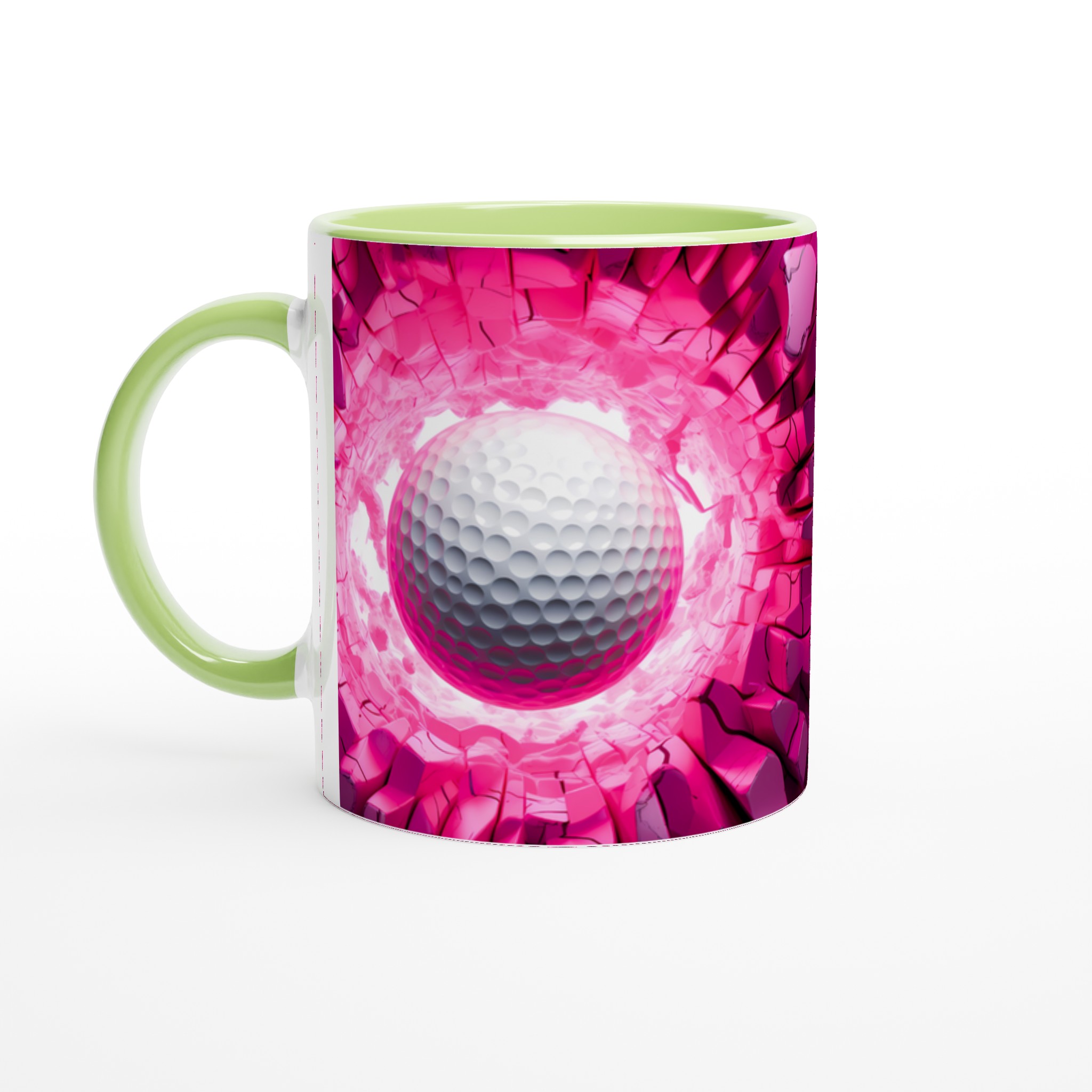 Neon Rosa Golfenergi: 11oz Keramikmugg – Din Dagligen Power Up i Valfri Färg! 3 7799ddeb-34df-40c0-a508-0bbefce5990d