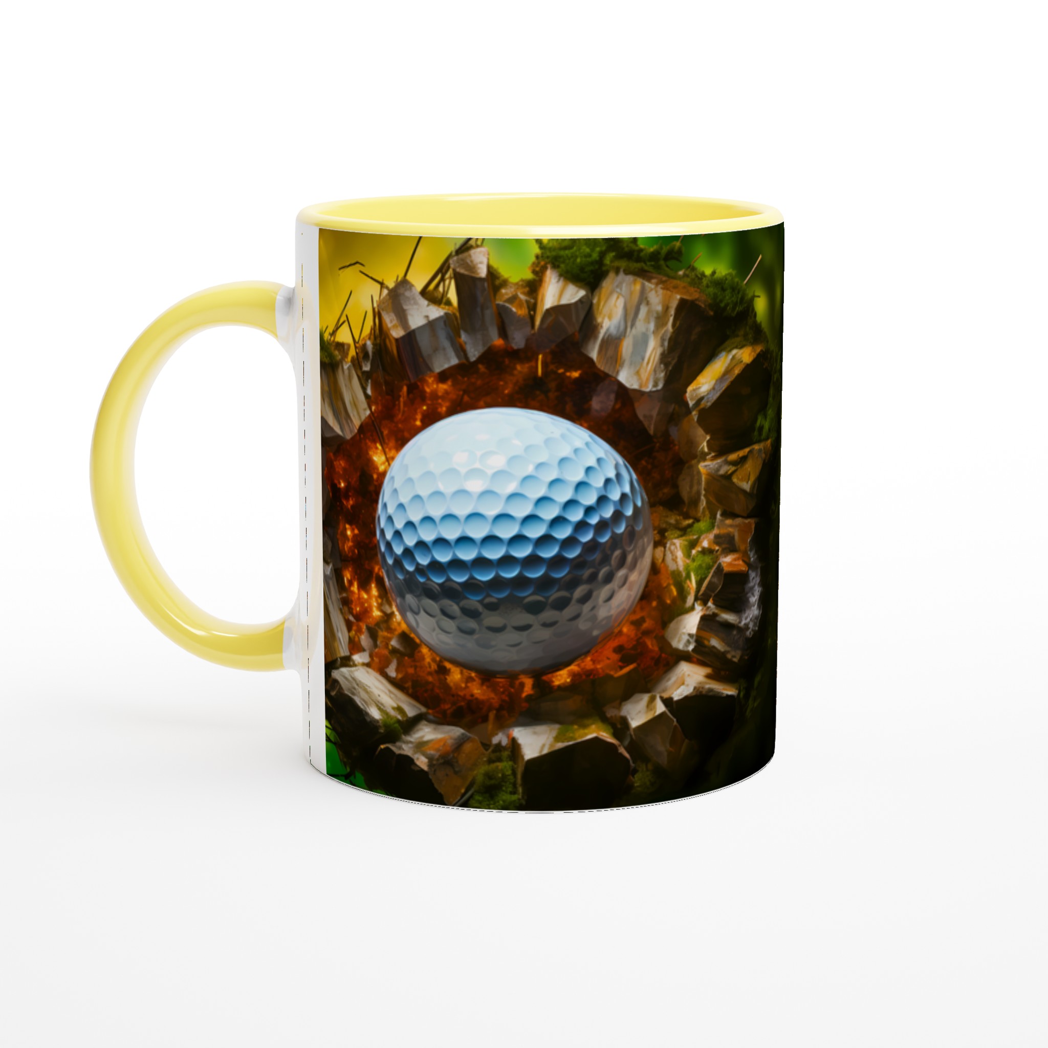 Explosiv Golfboll Mugg – Unik 11oz Keramisk Mugg för Golfentusiasten 5 782df917-8acf-44ed-a419-fbcf8c2fc6be