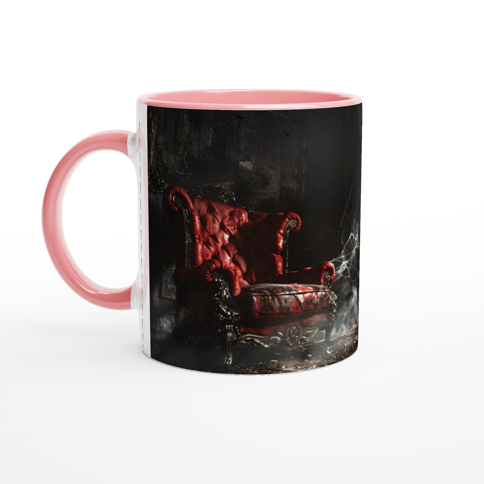 Mystisk Gotisk Salong Mugg – 11oz Keramisk Kaffemugg i ditt val av 7 hemsökta färger 6 784b1561-7402-49e4-a05f-fad7ae3dae76