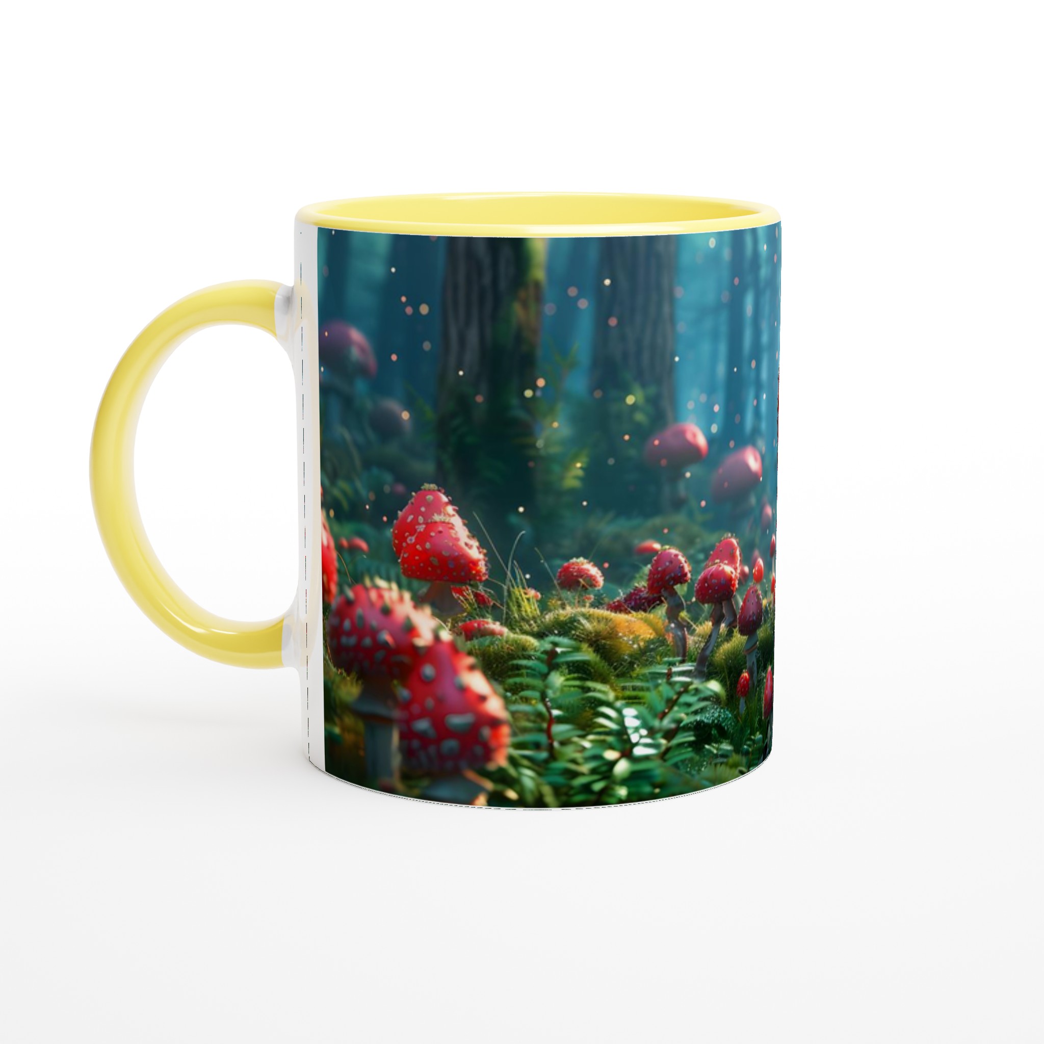 Fairy Forest Fantasy Keramikmugg – Drömsk Amanita Motiv i 11oz för din Kaffestund 5 784f6abe-eaee-4776-965d-6f09de148050