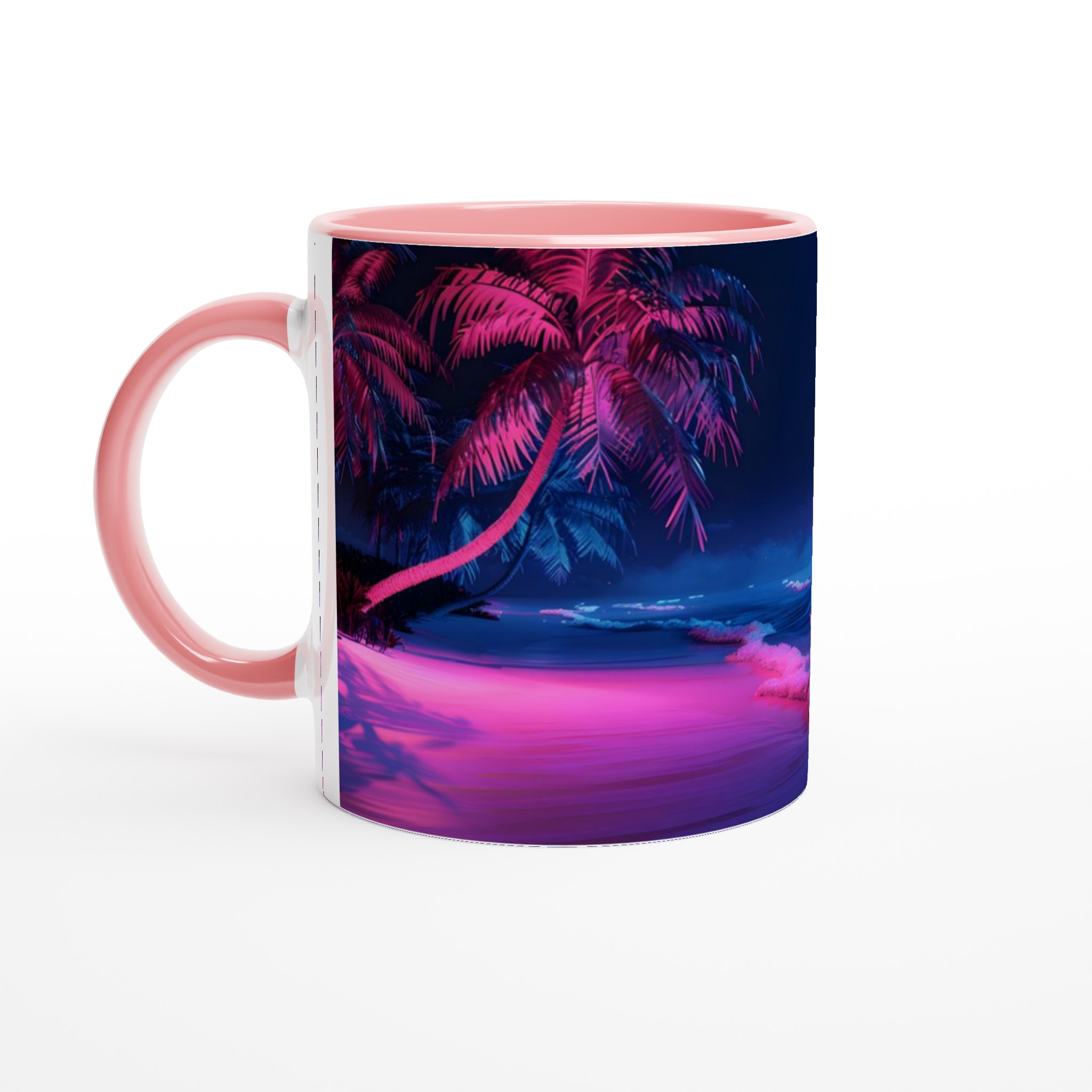 Neon Beach Dream Keramikmugg – 11oz Vibrant Tropisk Natt 6 78823137-3324-48fb-90f6-68398b26c2db