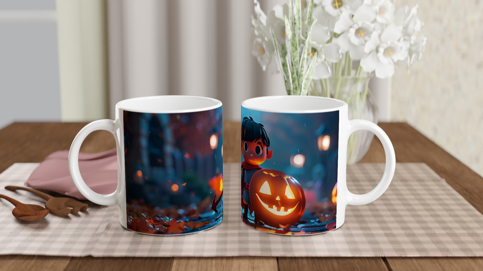 Mystisk Halloween Keramikmugg - 11oz, Perfekt för Spöklika Stunder 10 78b22435-5b48-45de-88ae-b827cc777d7d
