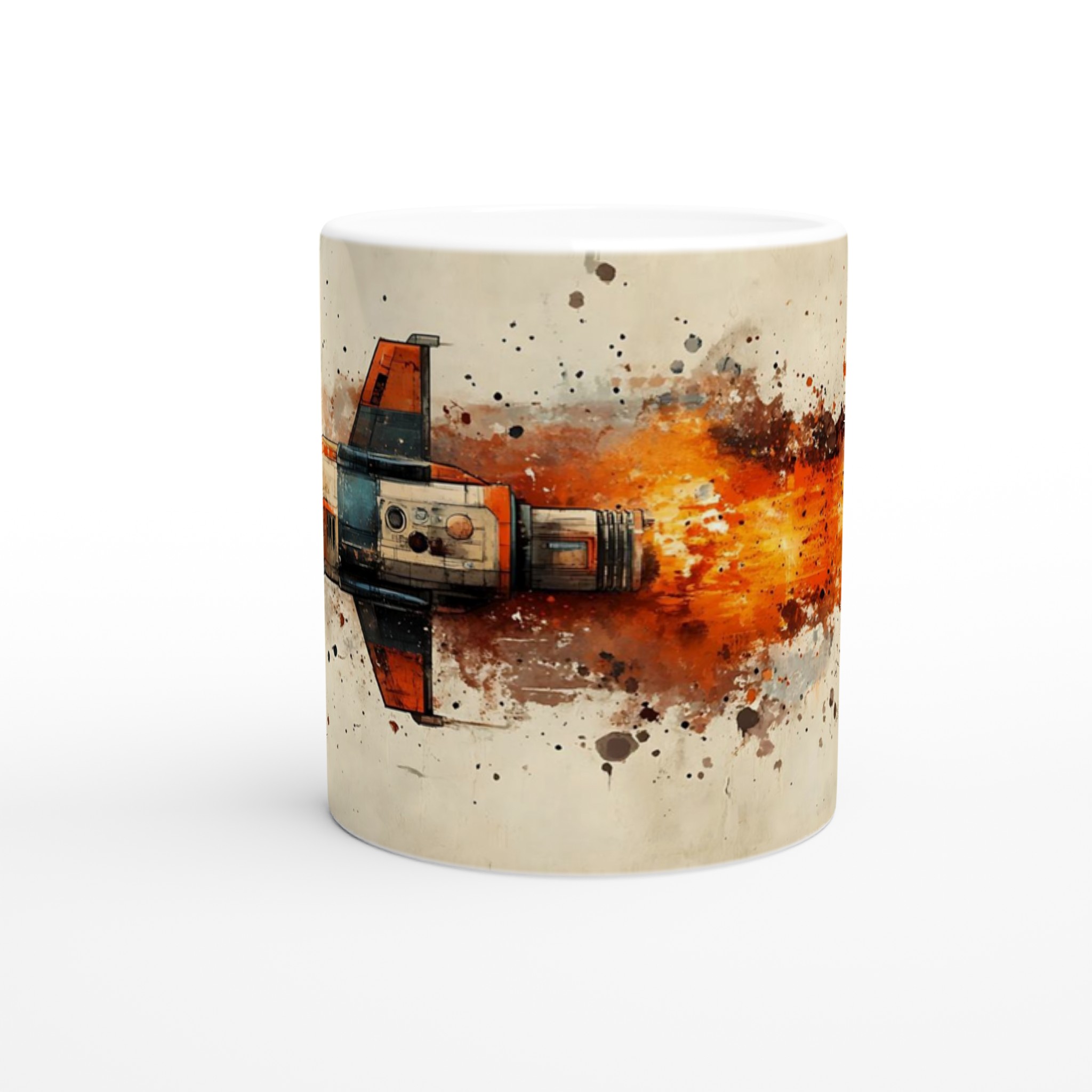 Retro Rymdskepp Mugg – Vild Energitryck i Keramik, Välj Din Färg! 8 78e14caf-1ed0-4db0-ba67-0baf18839973