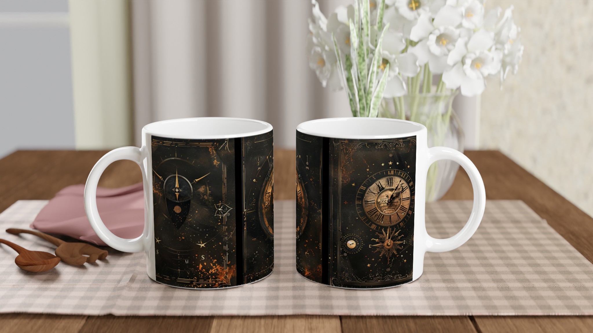 Kosmisk Tidsresa Mugg – Välj Färg och Skapa Din Magi (11 oz Keramik) 10 791c7675-1f2e-4caf-939a-897b942008c0