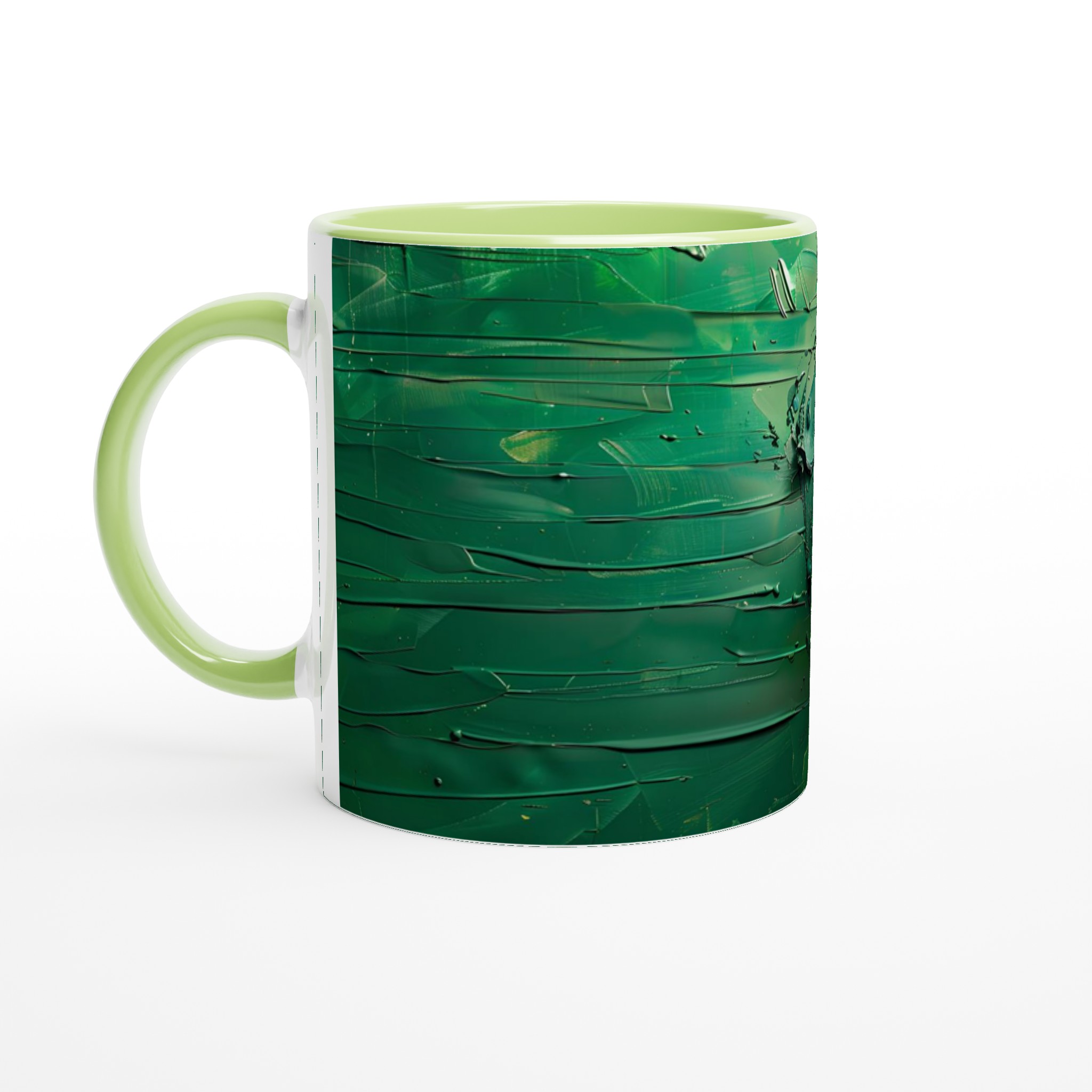 Grön Konstmugg: Volleyball i Akryl – 11 oz Keramisk Kaffemugg i Valfri Färg 3 7921369c-f3da-40e5-90c4-5a5a948ca16e