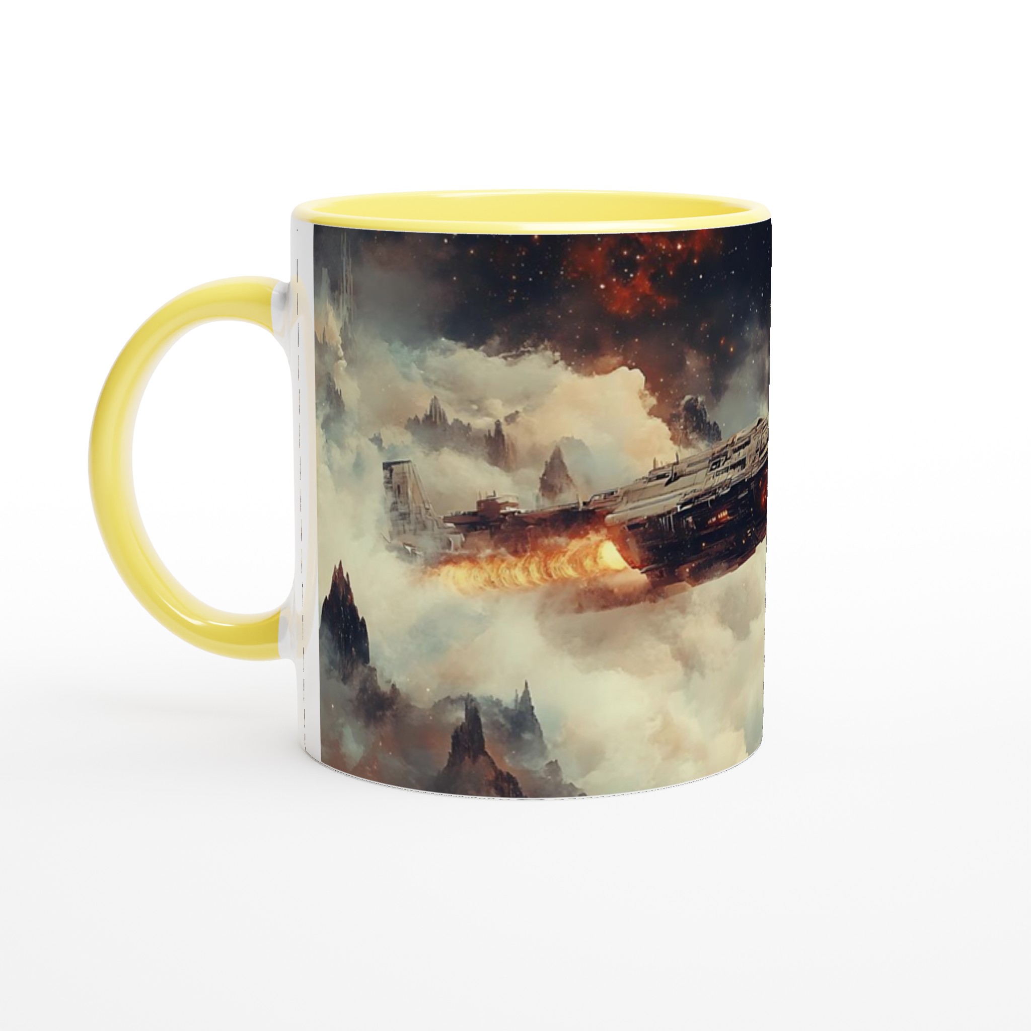 Kosmisk Rymdskeppsmugg – Äventyr i Vintergatan 11oz Keramikmugg 3 7941bd29-ced5-412f-a244-2afdfcf83cbc