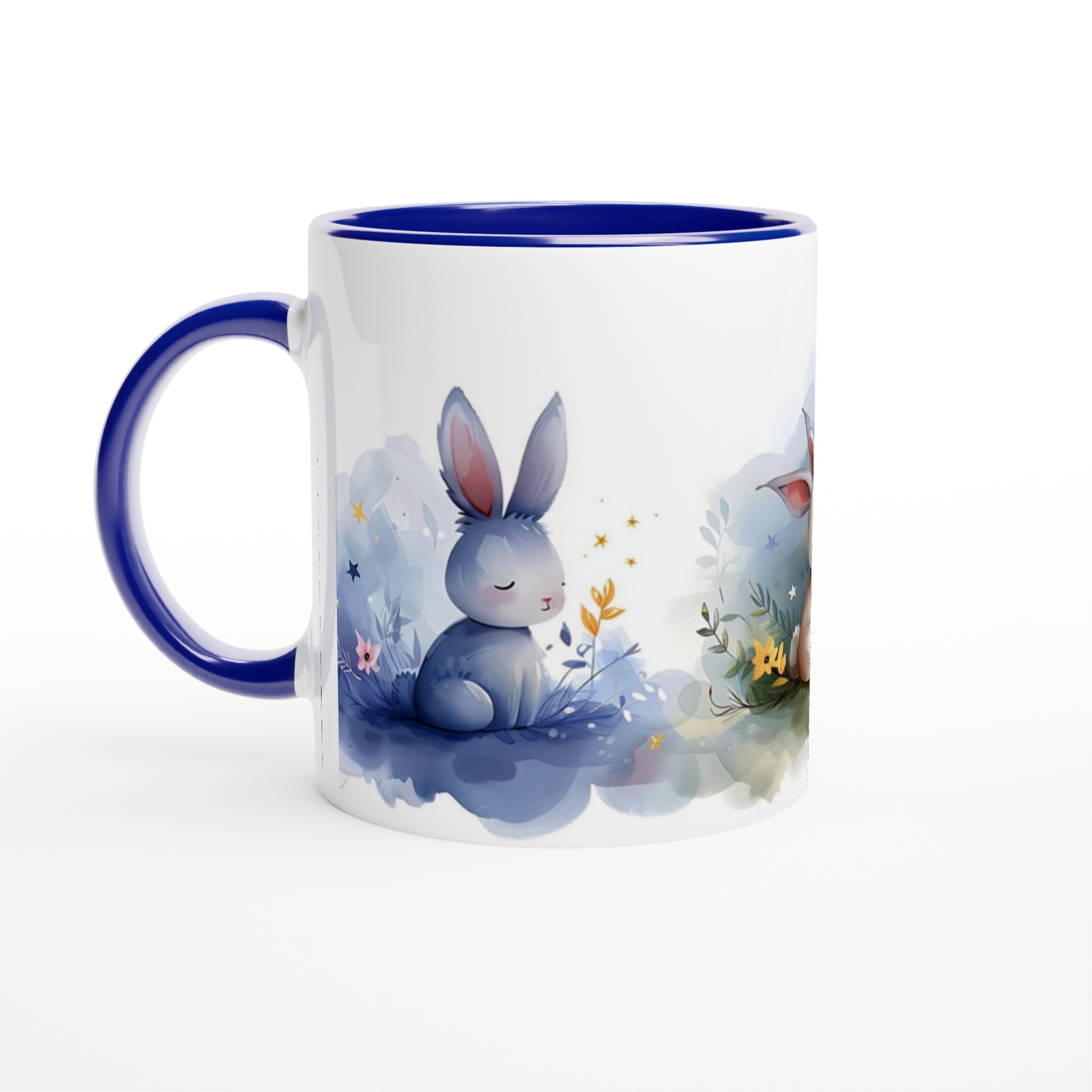 Magiska Kaniner Keramisk Mugg – Drömsk Akvarelldesign i Flera Färger 4 7968287c-9c0c-489e-9445-ee96fe4edf90