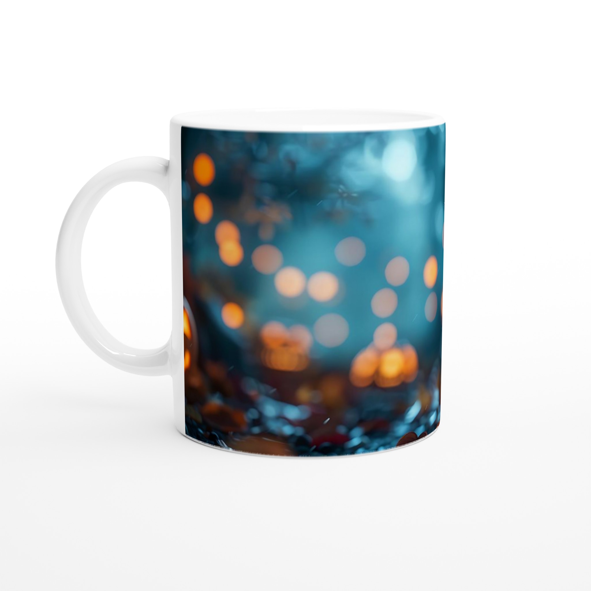 Spooky Skelly Pumpkin Mug – Vit 11oz Keramisk Mugg för Halloween och Myskvällar 1 797745ad-80a3-4ea1-99be-a32eec18dc2f