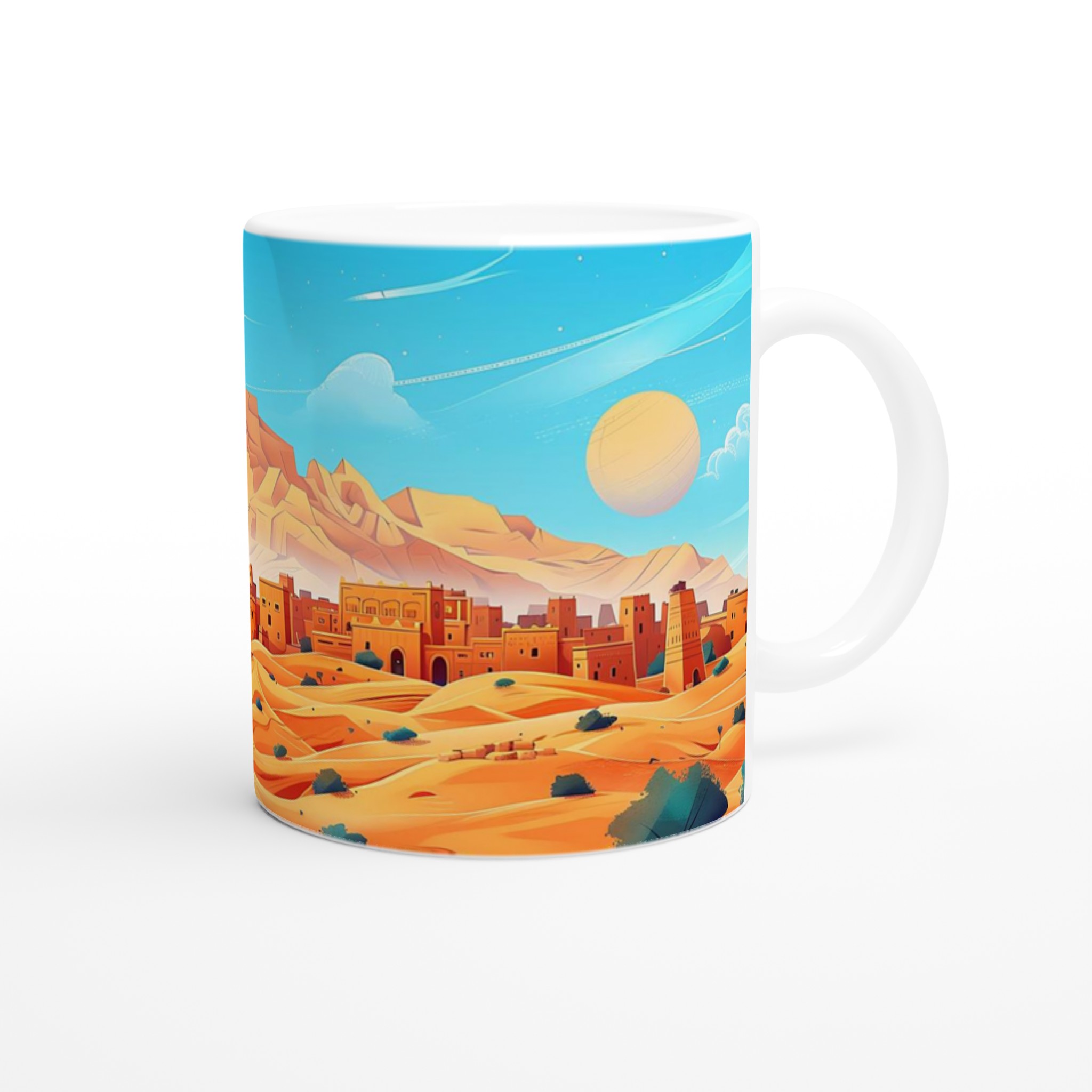 Marrakech Desert Dream: 11oz Keramikmugg – Välj din färg! 9 79afd7fa-7aec-4b83-85d4-68e01f2ddbc2