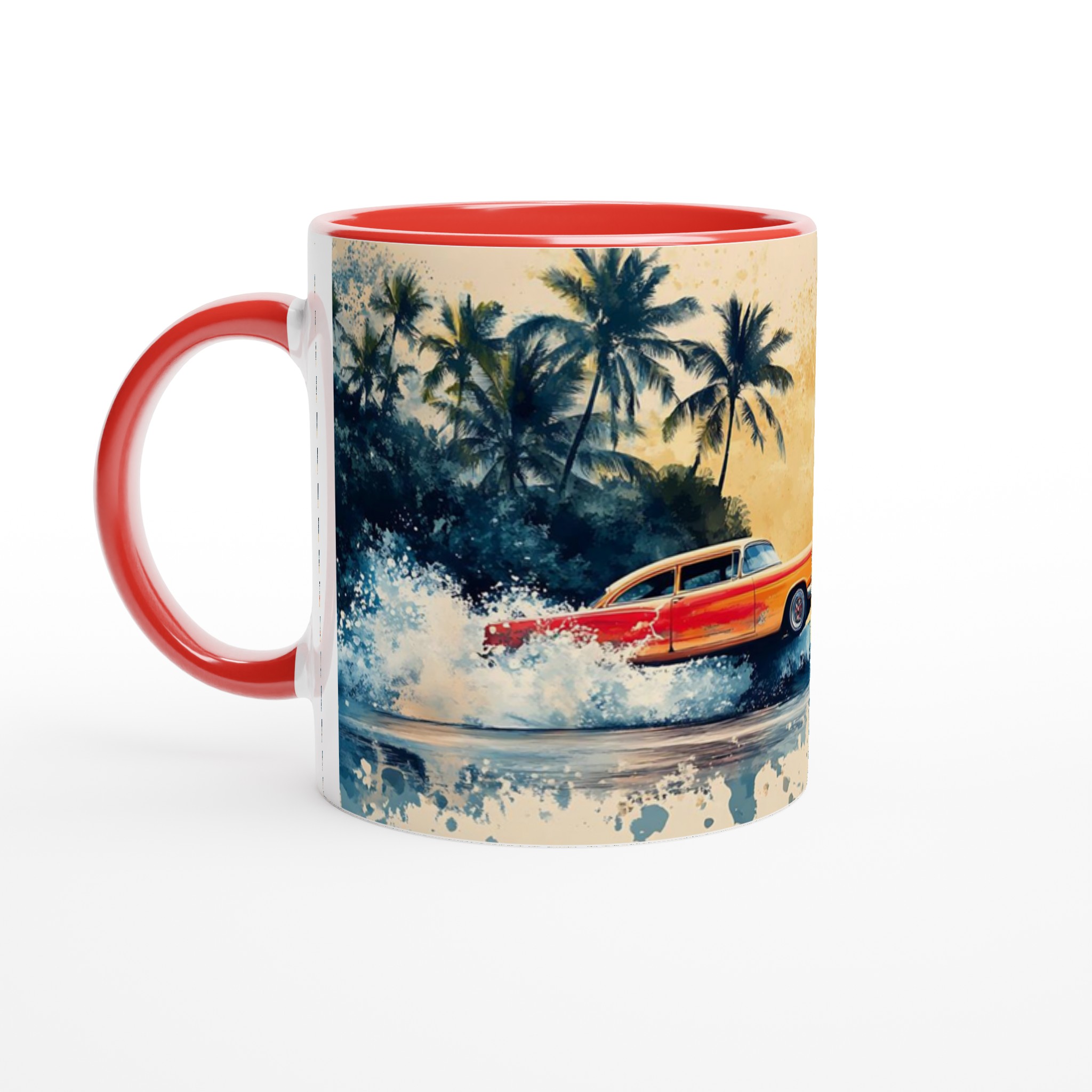 Retro Surfari – 11oz Keramikmugg i din valfria färgpalett 5 79f3bba4-89d9-407d-a4be-0e8c598bdefa