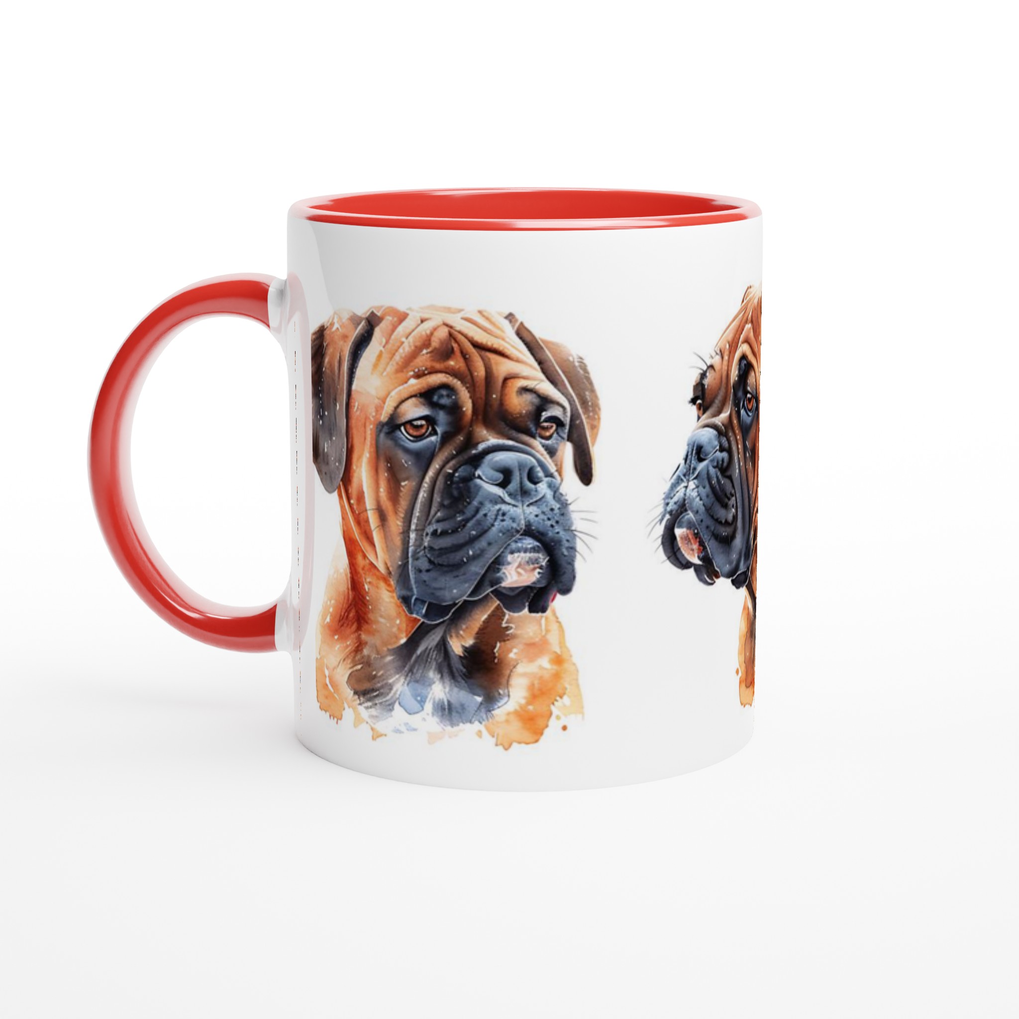 Boxerhund Akvarellmugg – Konstnärlig Kaffestund med din Favoritras, Välj din Färg 5 79f412ab-9714-4284-8697-9ed56de36c14