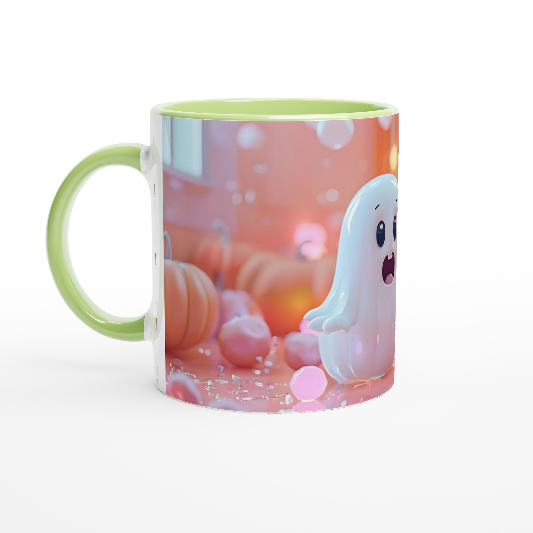 Söt Spöke Halloween Mugg – Lekfull Keramik för Höstmys i Valfri Färg! 6 7a3fe402-fb83-4ea3-8ef6-7d85d8c41769