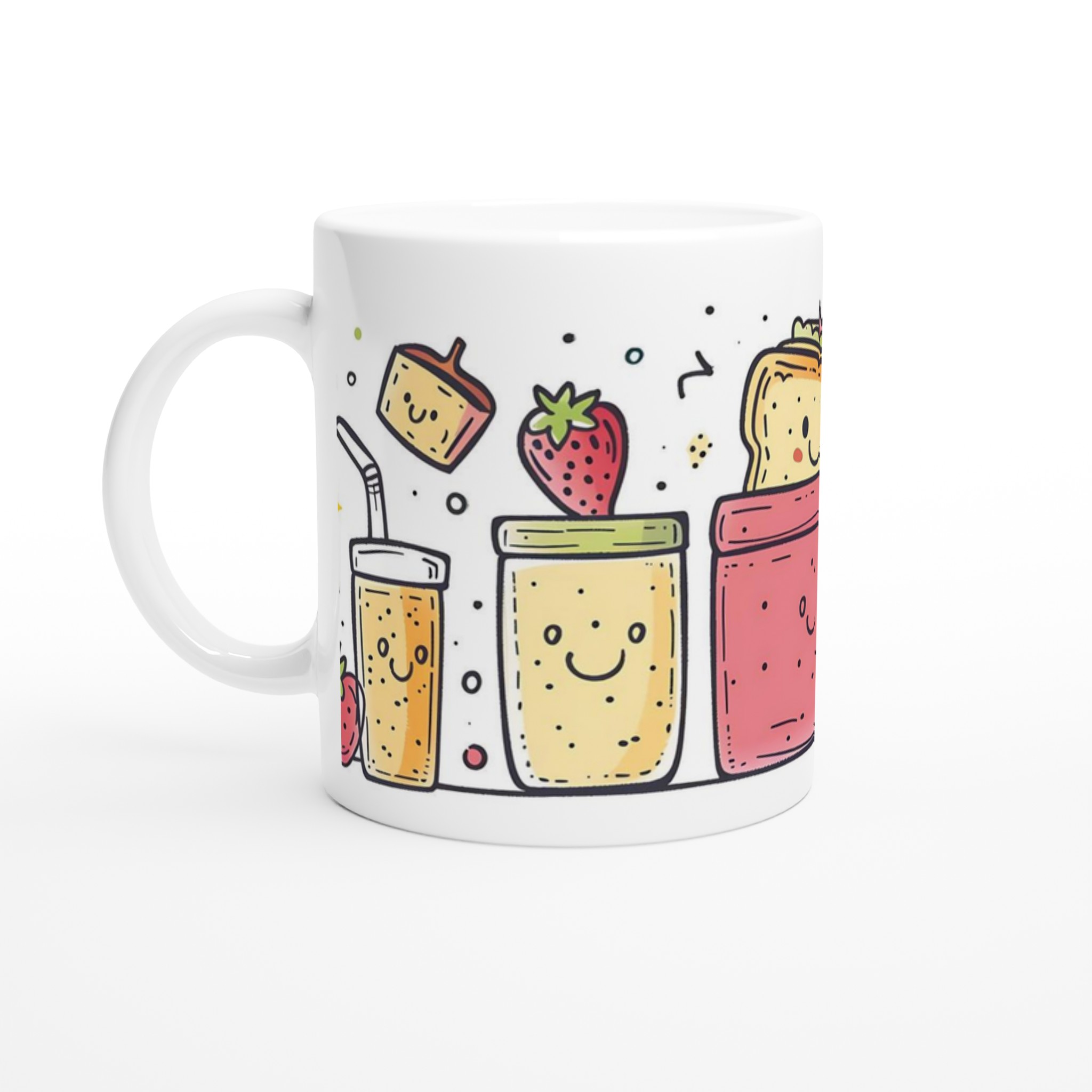 Glad Frukt & Lunchbox Keramisk Mugg – Färgglad och Charmig 11oz Kaffekopp för En Lekfull Vardag 1 7a7f864a-0b5d-441e-accd-f5cd5c374977