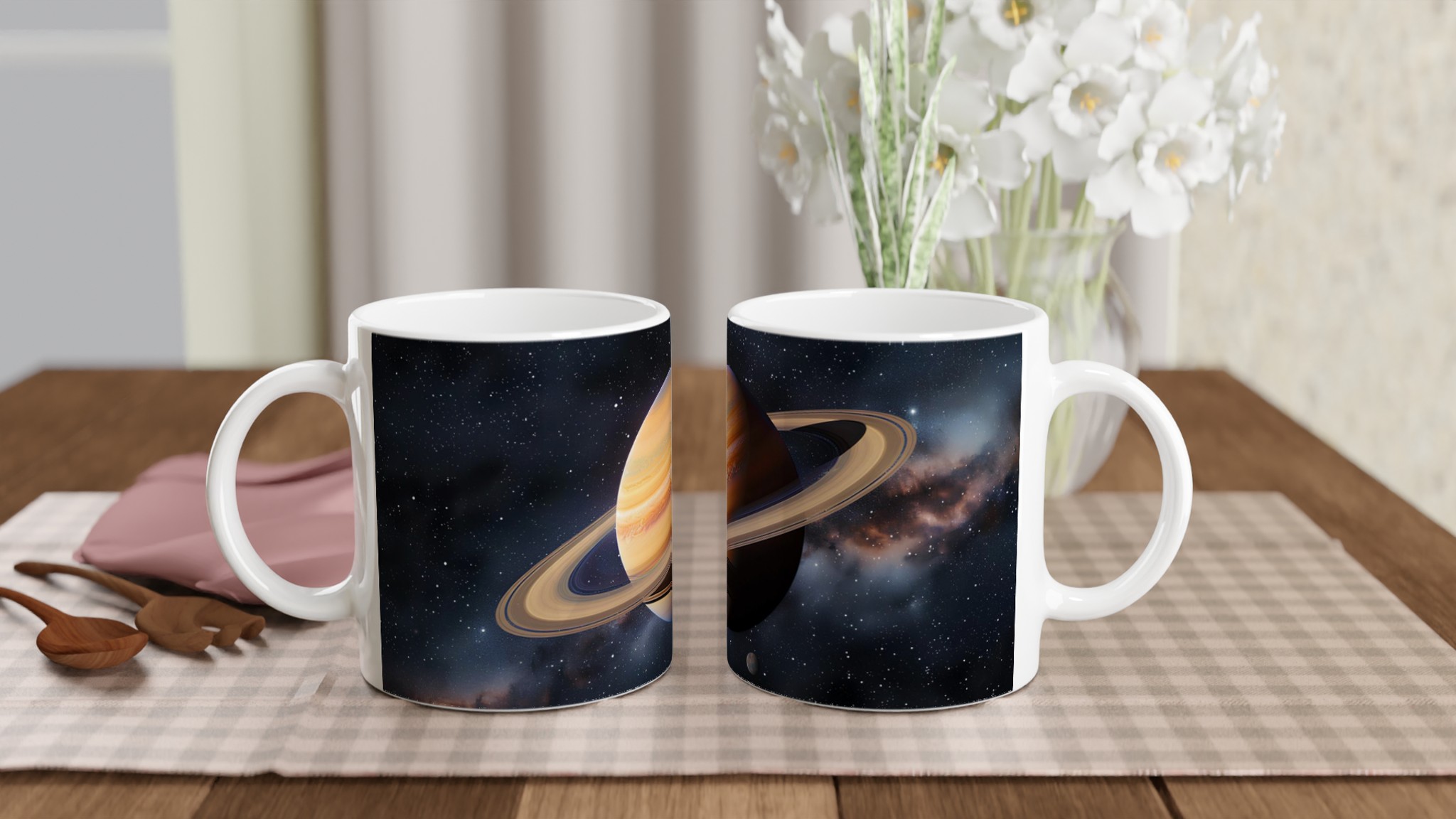 Saturnus Kosmisk 11oz Keramisk Mugg – Drick ditt kaffe bland stjärnorna i åtta färger 10 7a9cadde-dbd3-46d4-91fa-a2e2bd650b2b
