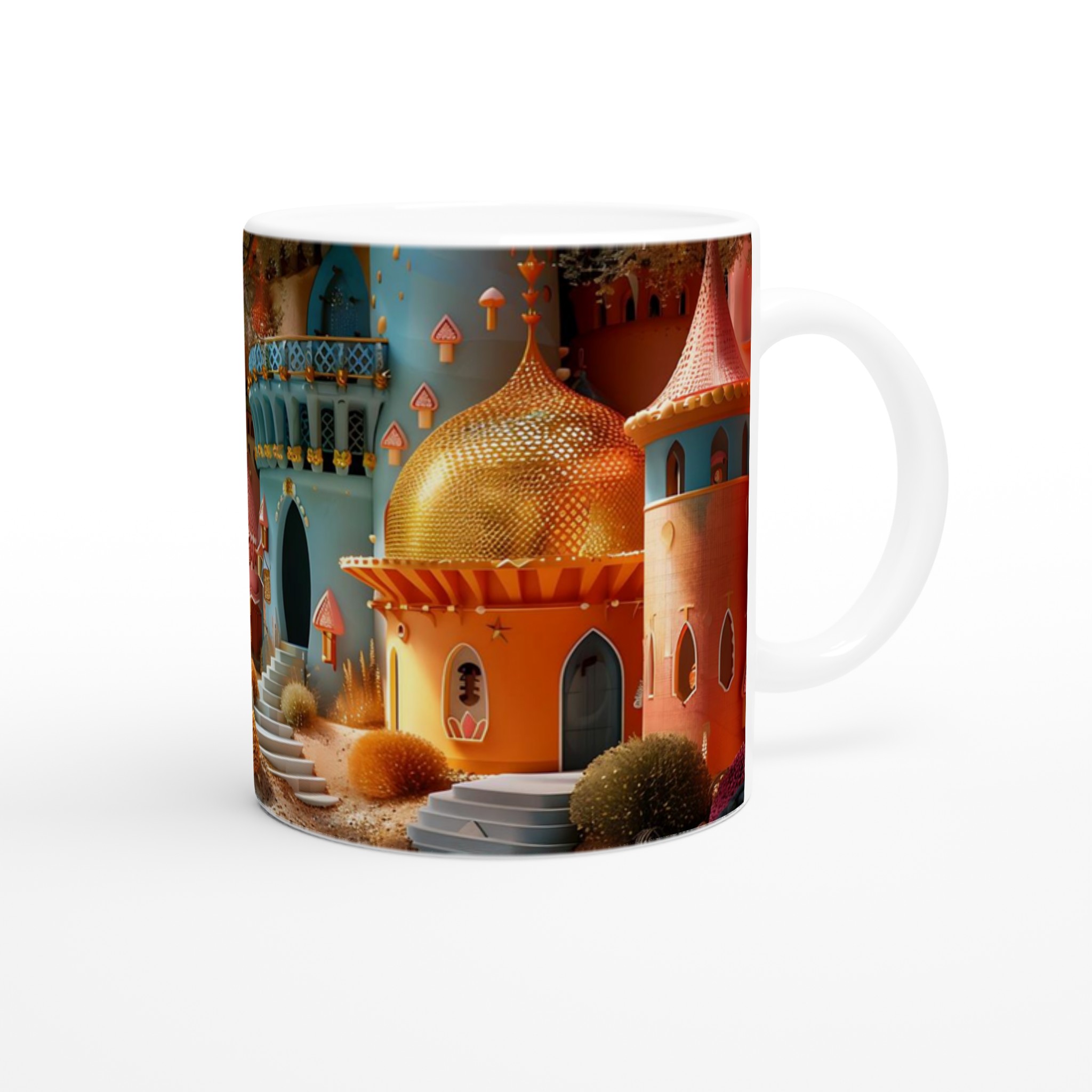 Fantasislott Mugg – 11oz Keramisk Kaffekopp i Välj Själv Färg 9 7aa68377-1b47-4f77-91b2-2fe324df8408