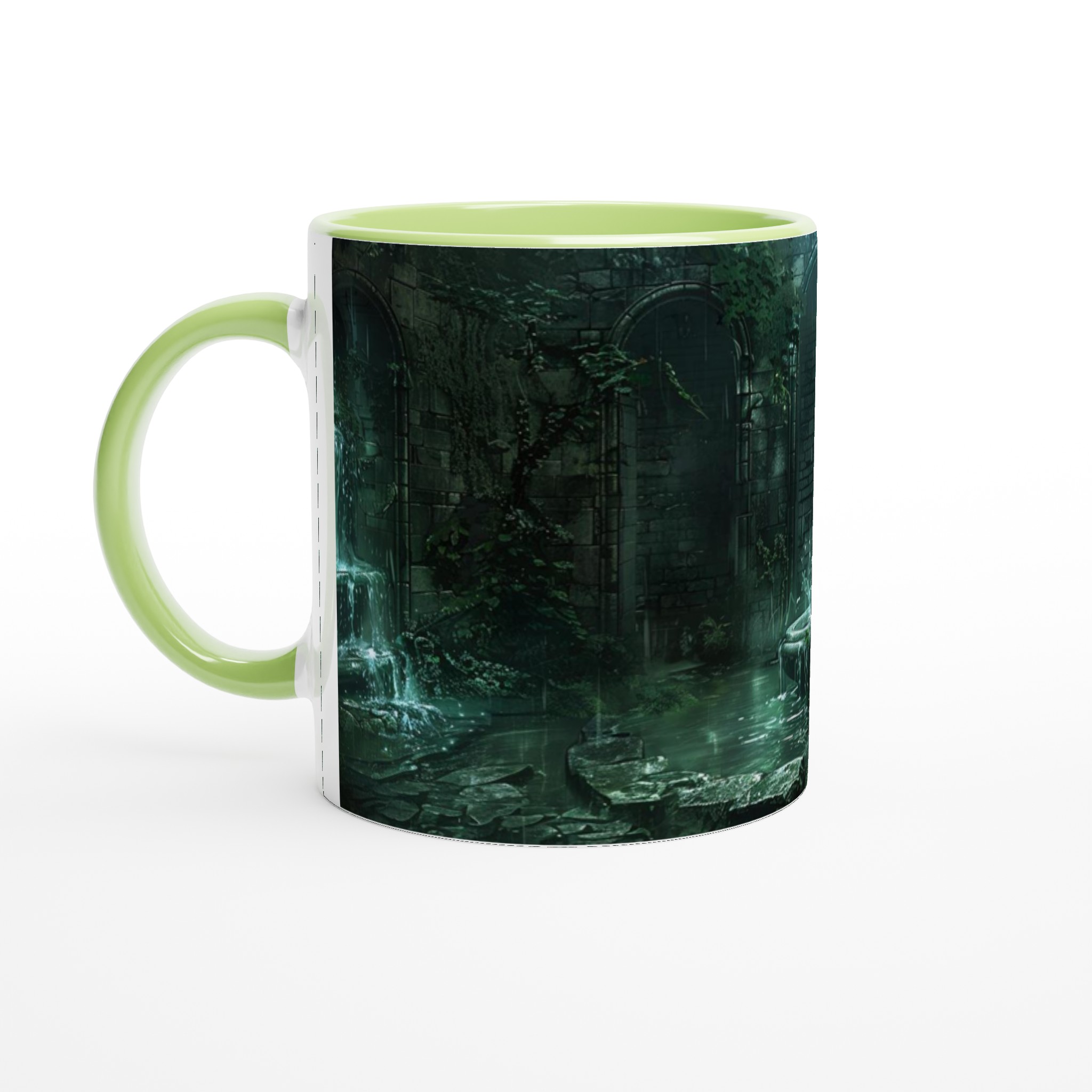 Mystisk Grotta Keramikmugg - 11oz Kaffemugg med Fantasikonst & Färgval 3 7abc9db4-3c96-4d38-af30-089ac880334b