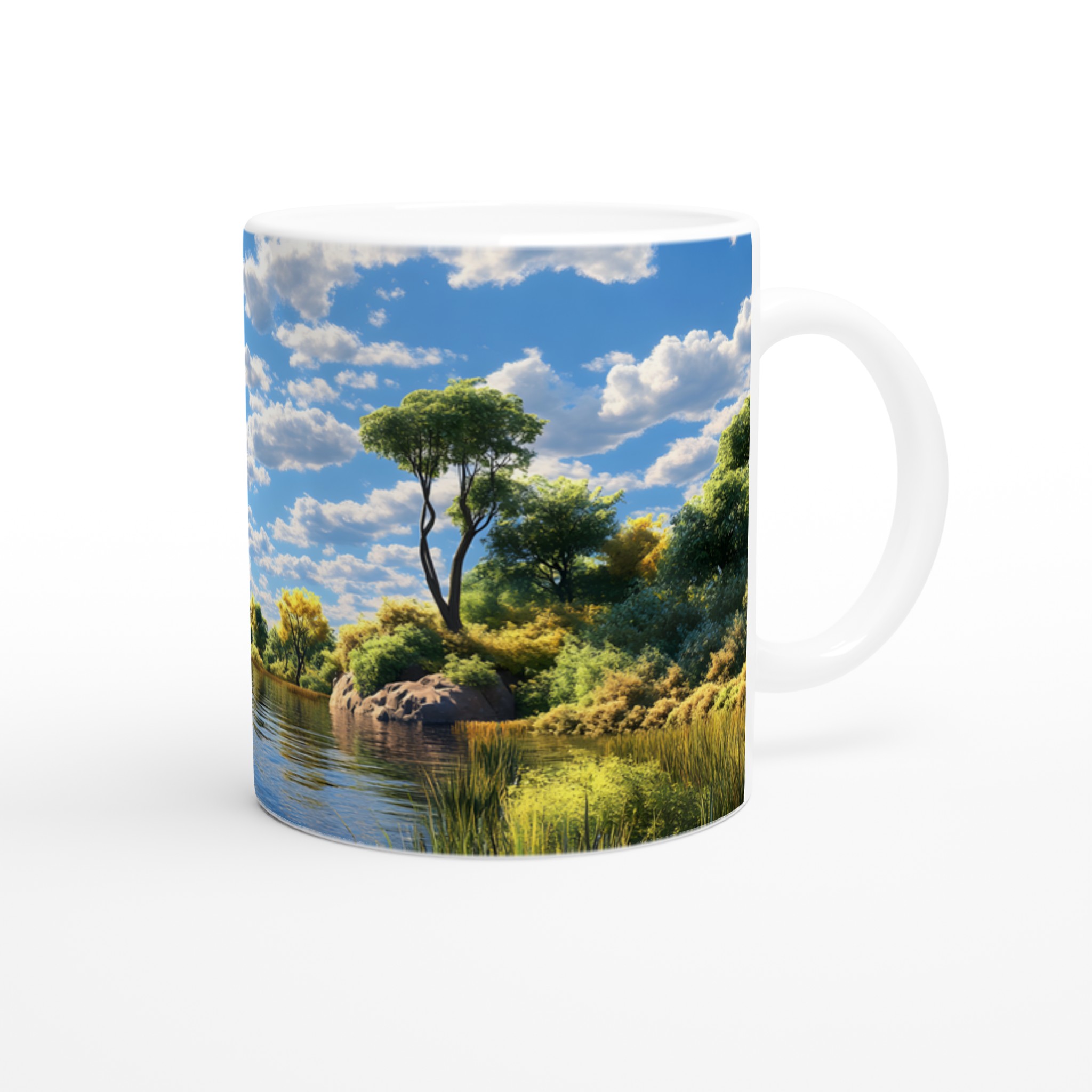 Giraffe vid Vattnet – 11oz Keramisk Mugg för Naturälskaren 9 7abcd3ef-ce6d-4d76-a3d1-7cd9ca3f9670