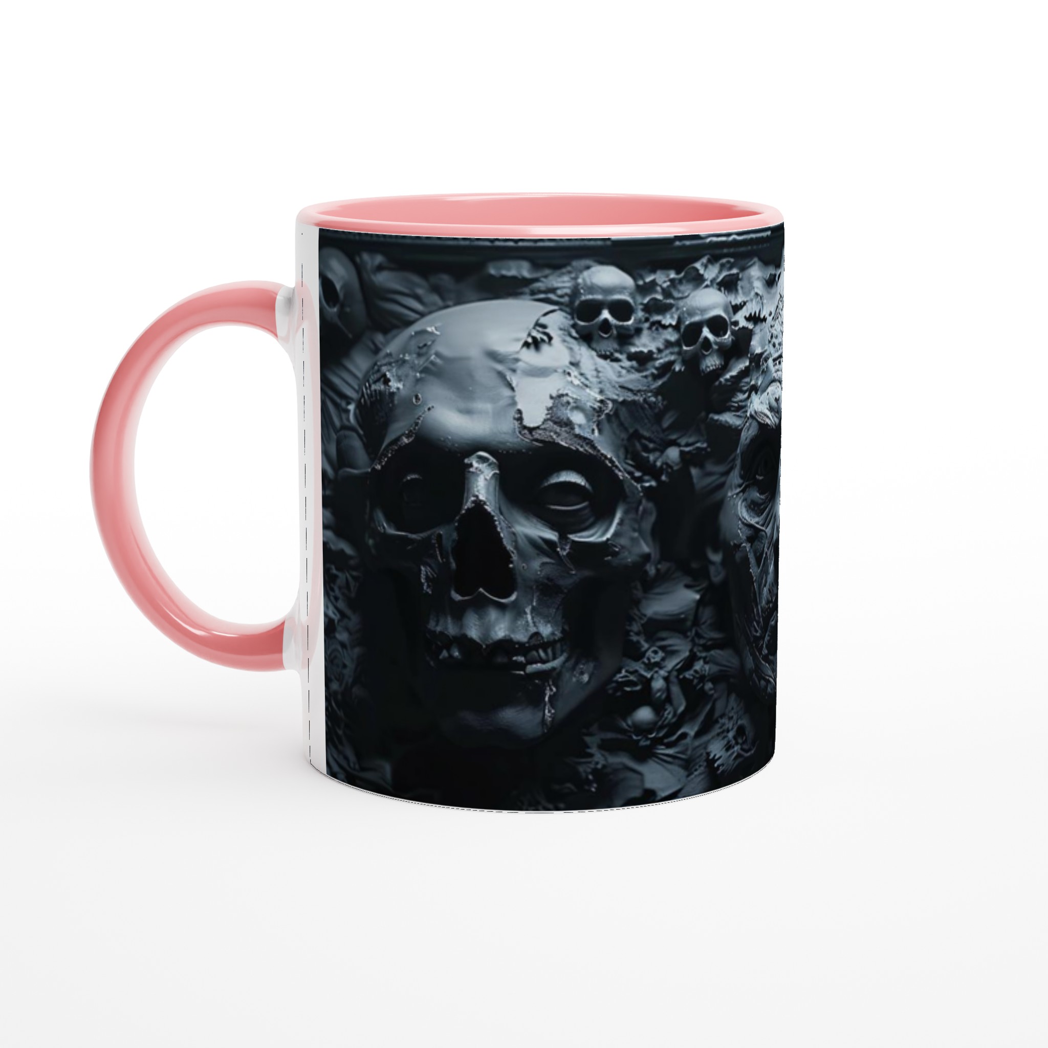 Mörk Elegans 11oz Keramisk Mugg - Gotisk Konst & Skallar i Din Valda Färg 6 7ae8f6a3-c09d-448f-833b-5e0be892f729