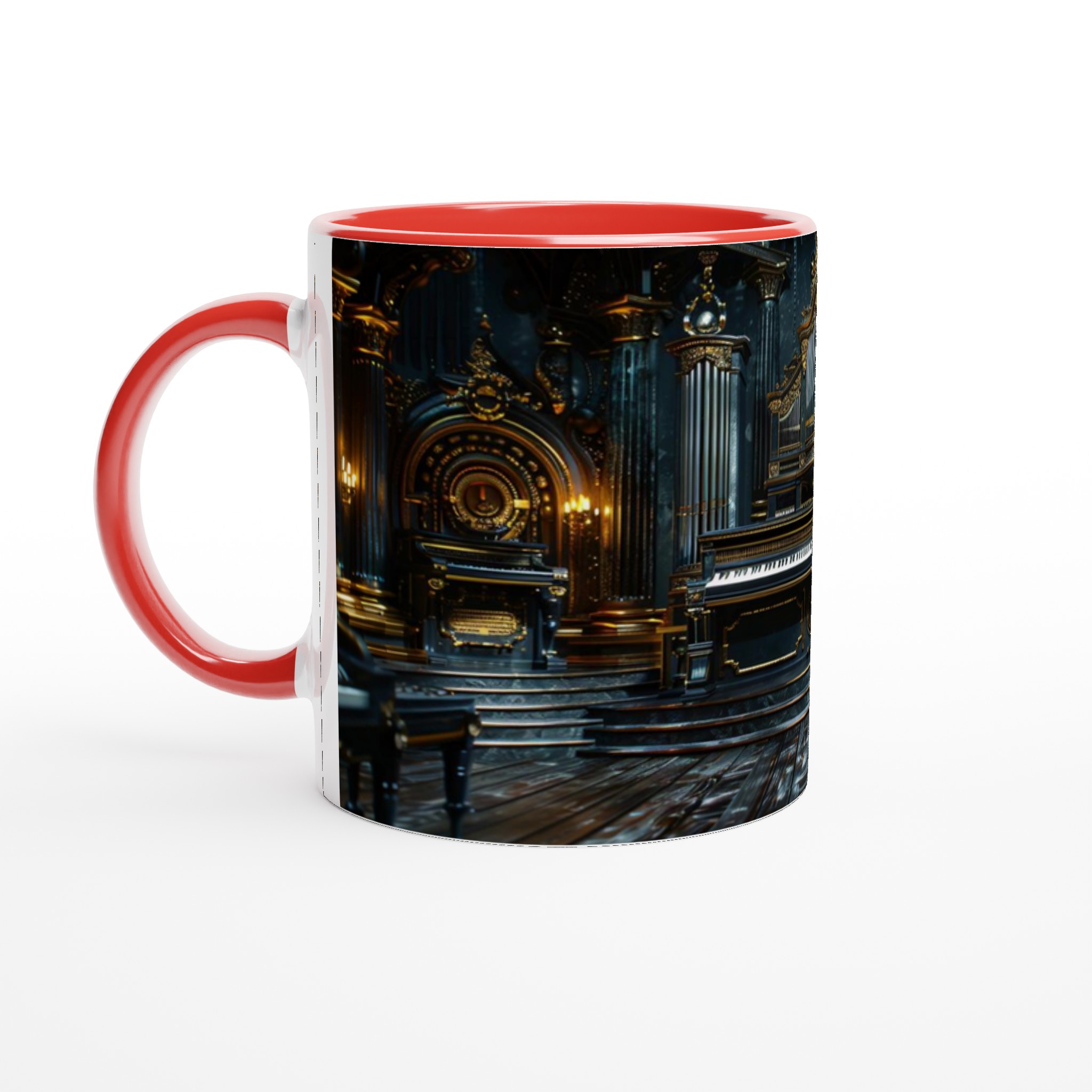 Baroque Elegans Kaffemugg – Lyxig 11oz Keramikmugg i ditt Val av Sju Färger 2 7aefb1d6-9ab0-4192-8172-24f40226fb17