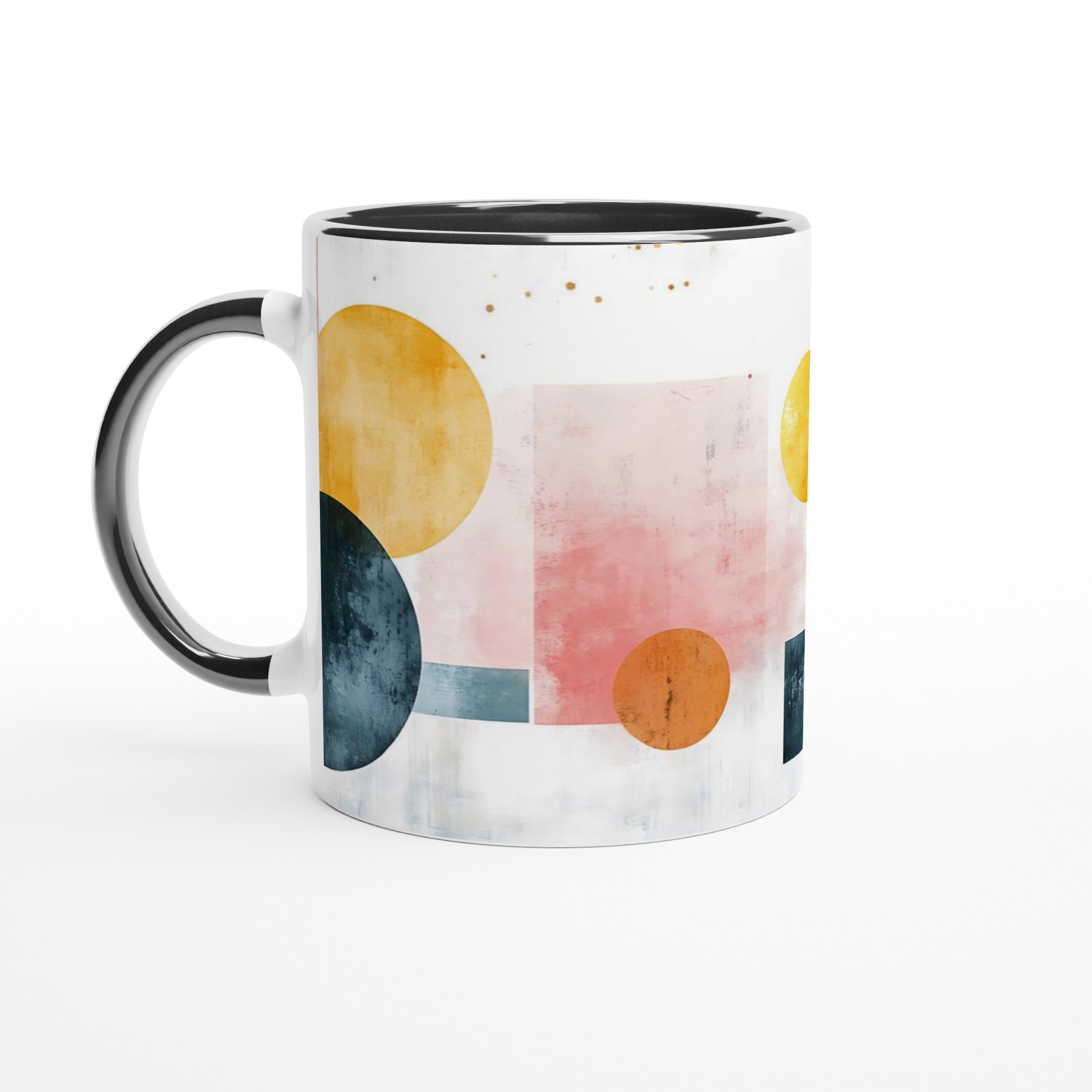 Abstrakt Geometri 11oz Keramikmugg – Färgglad Design för Modern Vardag 4 7af5afbd-34ce-4b73-b0a0-1e64ca1f05b8