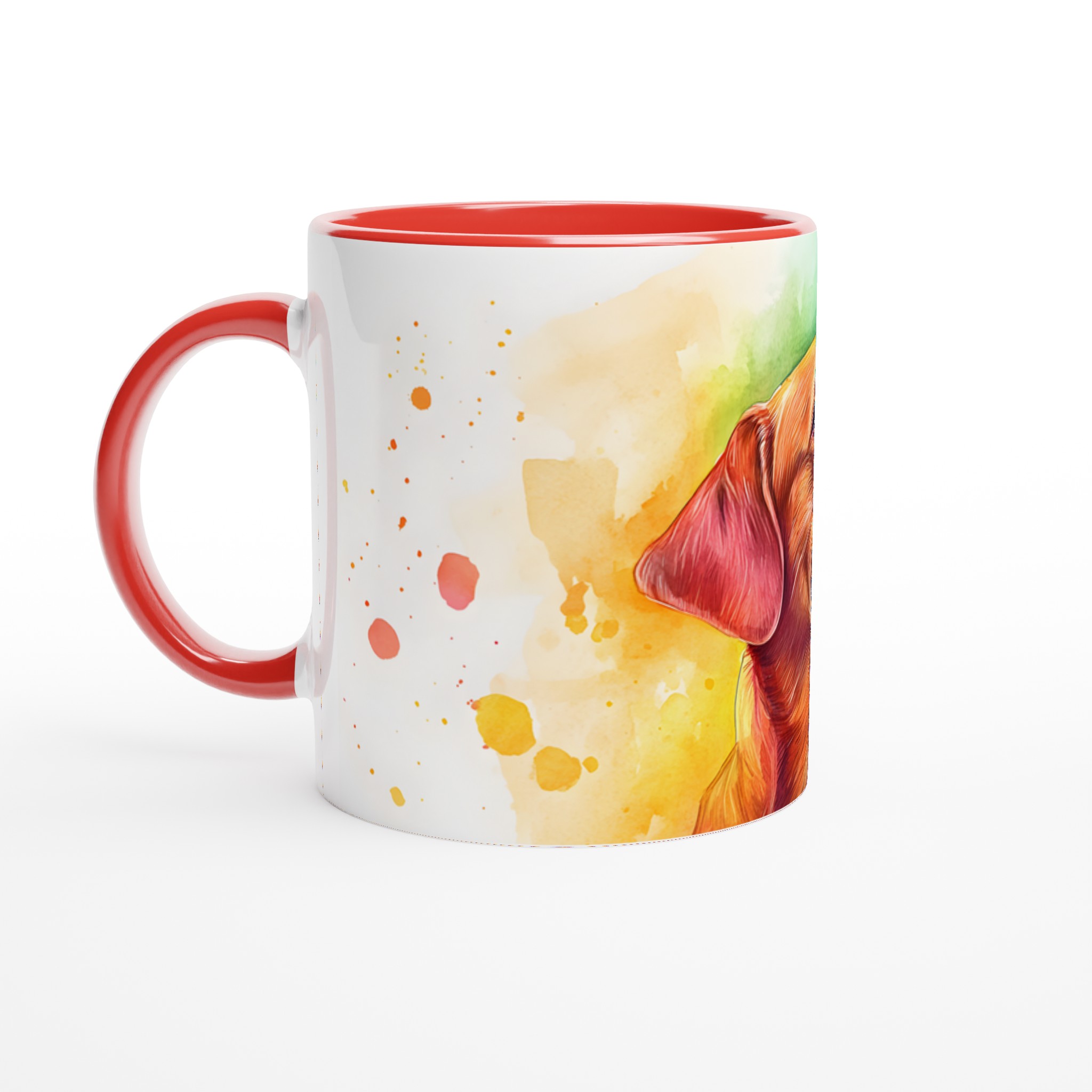 Färgsprakande Labrador Mugg – En Glad Vän i Akvarell | 11oz Keramikmugg i Valfri Färg 5 7afd8083-9793-4fa5-9ff7-8a703cbb5038