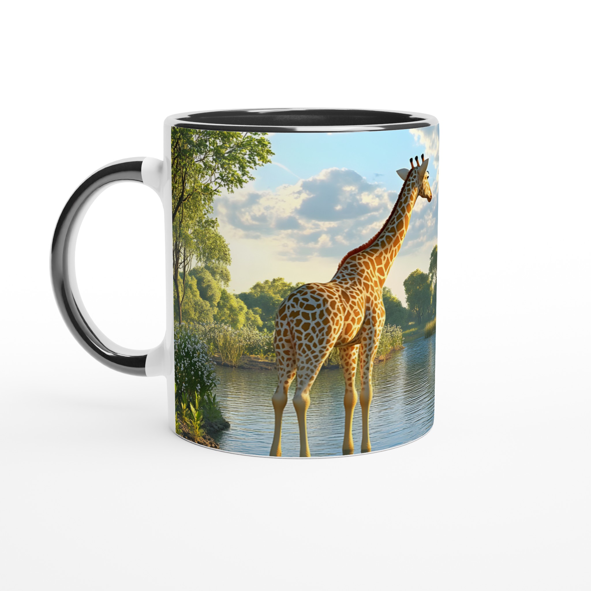 Giraffe i soluppgången – 11oz Keramikmugg med levande Safarimotiv 4 7b419752-0b51-417e-9913-b743c9aec302