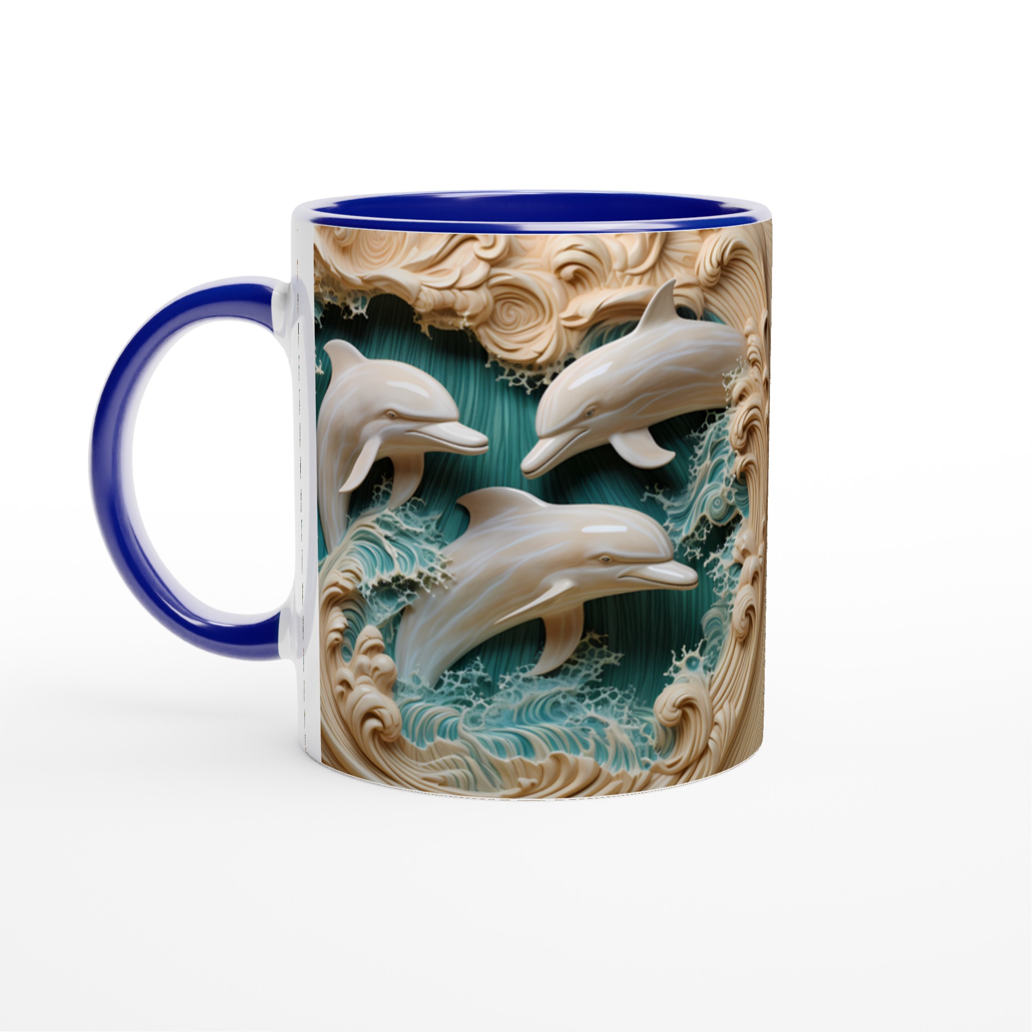 Havsinspirerad 11oz keramisk mugg – Låt ditt motiv simma fritt i vågornas dans 4 7c0b0d17-ea35-4c75-baa4-2629583622e6