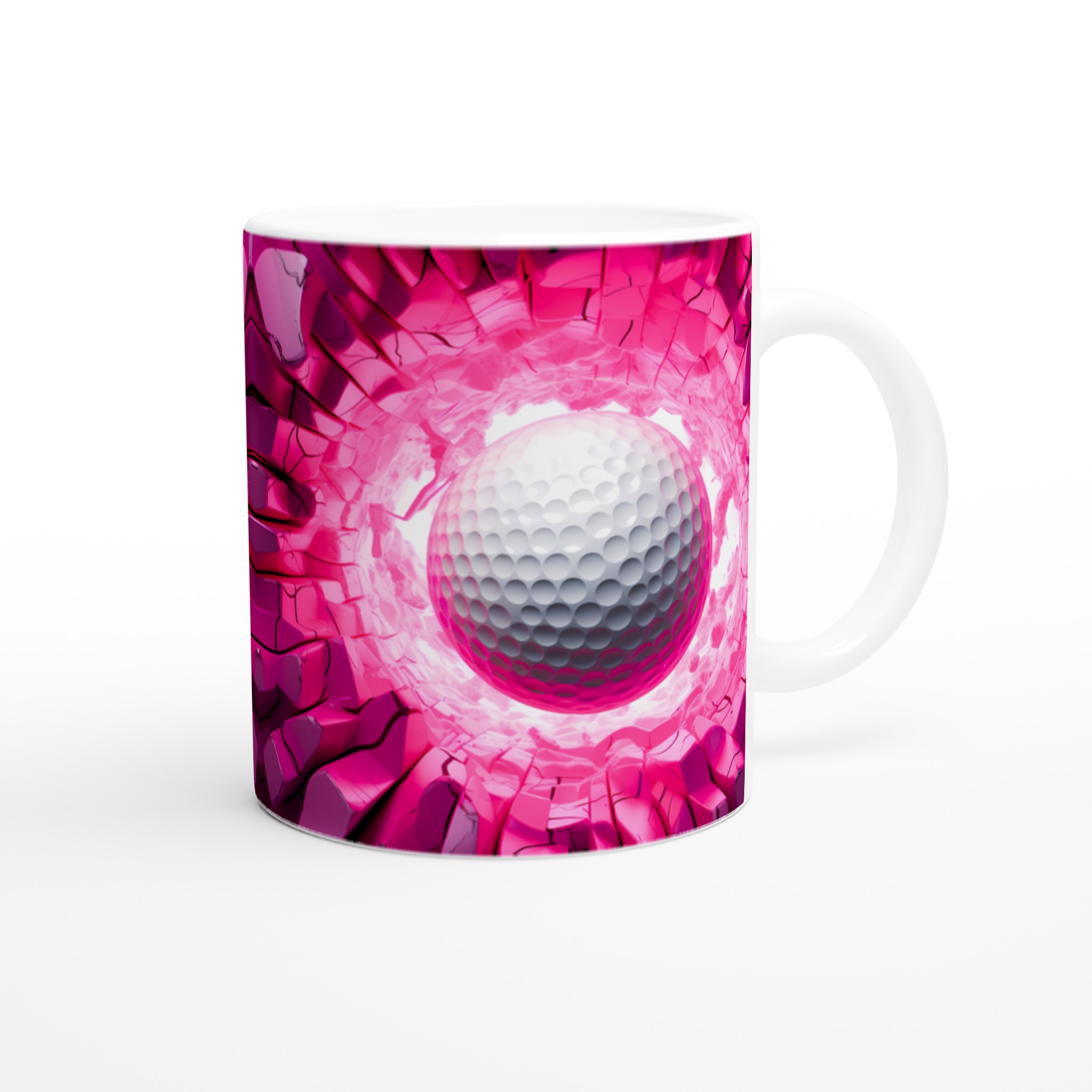 Neon Rosa Golfenergi: 11oz Keramikmugg – Din Dagligen Power Up i Valfri Färg! 9 7c61ac20-1598-49fc-b396-704cb427e920