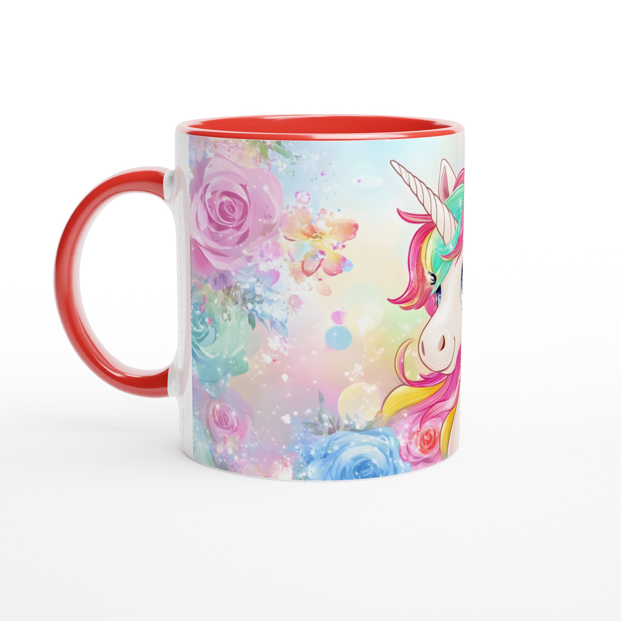 Magisk Enhörningsmugg – 11oz Keramisk Kaffekopp med Regnbågsfärgad Design – Välj bland 7 Förtrollande Färger! 2 7c8121b5-7364-4b02-91fb-17f7f342202c
