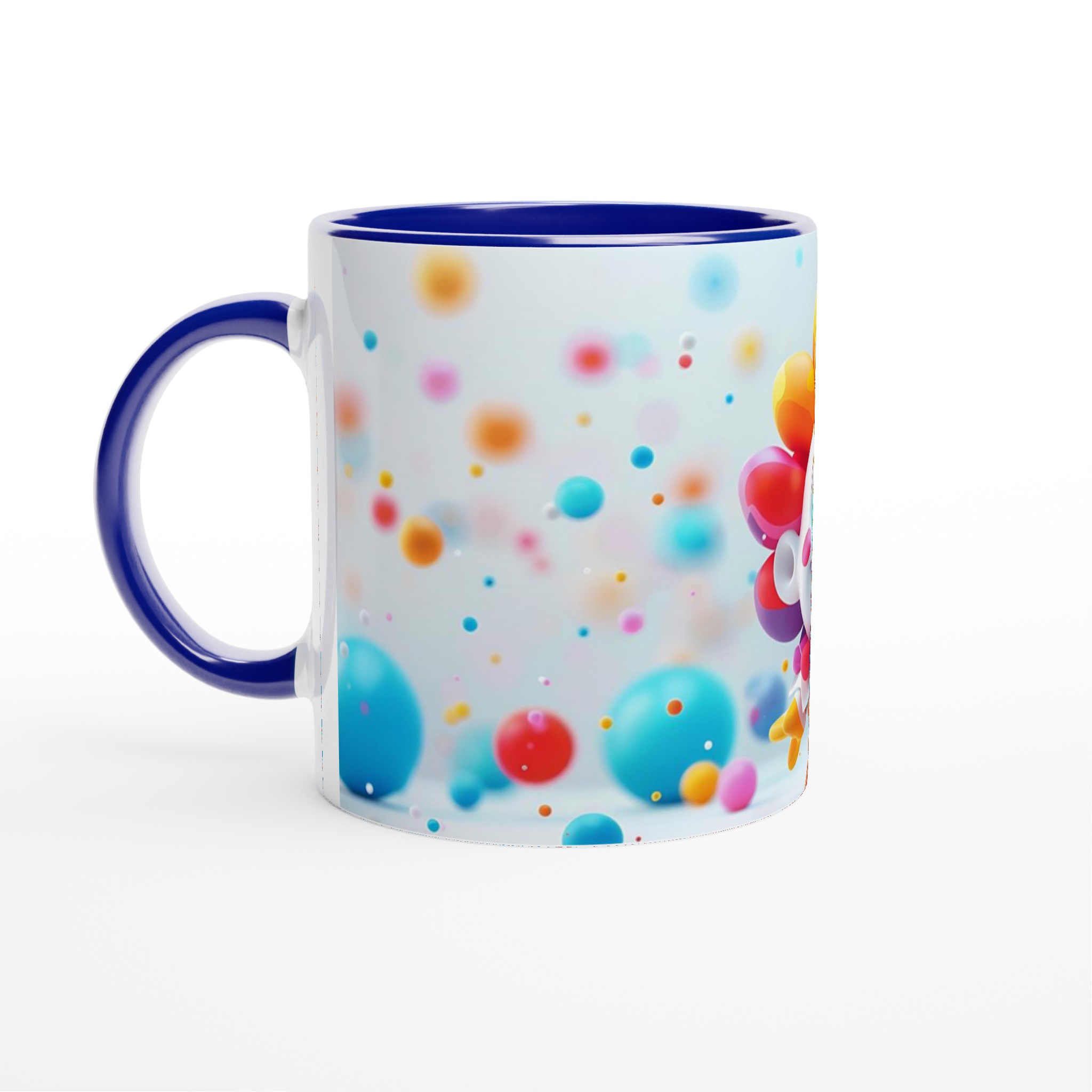 Glad clownmug – färgglad 11oz keramikmugg för lekfulla stunder i ditt val av sju livfulla färger 4 7cc2efac-eac3-4e45-b2e5-4eb1011b01cc