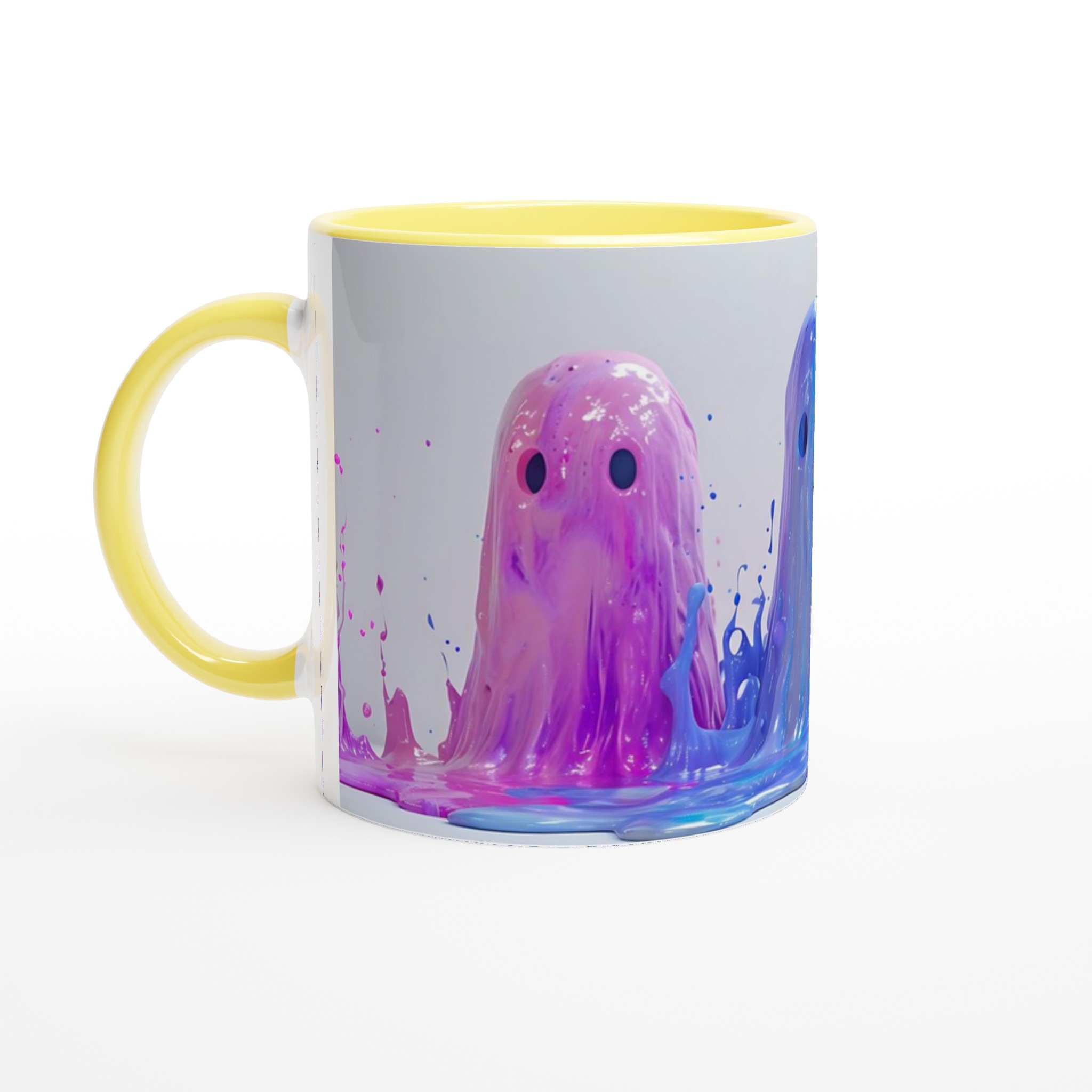 Mångfärgad Splatter Spöke 11oz Keramisk Mugg – Lekfull Design i Flera Färger 5 7cf39661-ecc0-42b8-8bbb-f16591ee4144