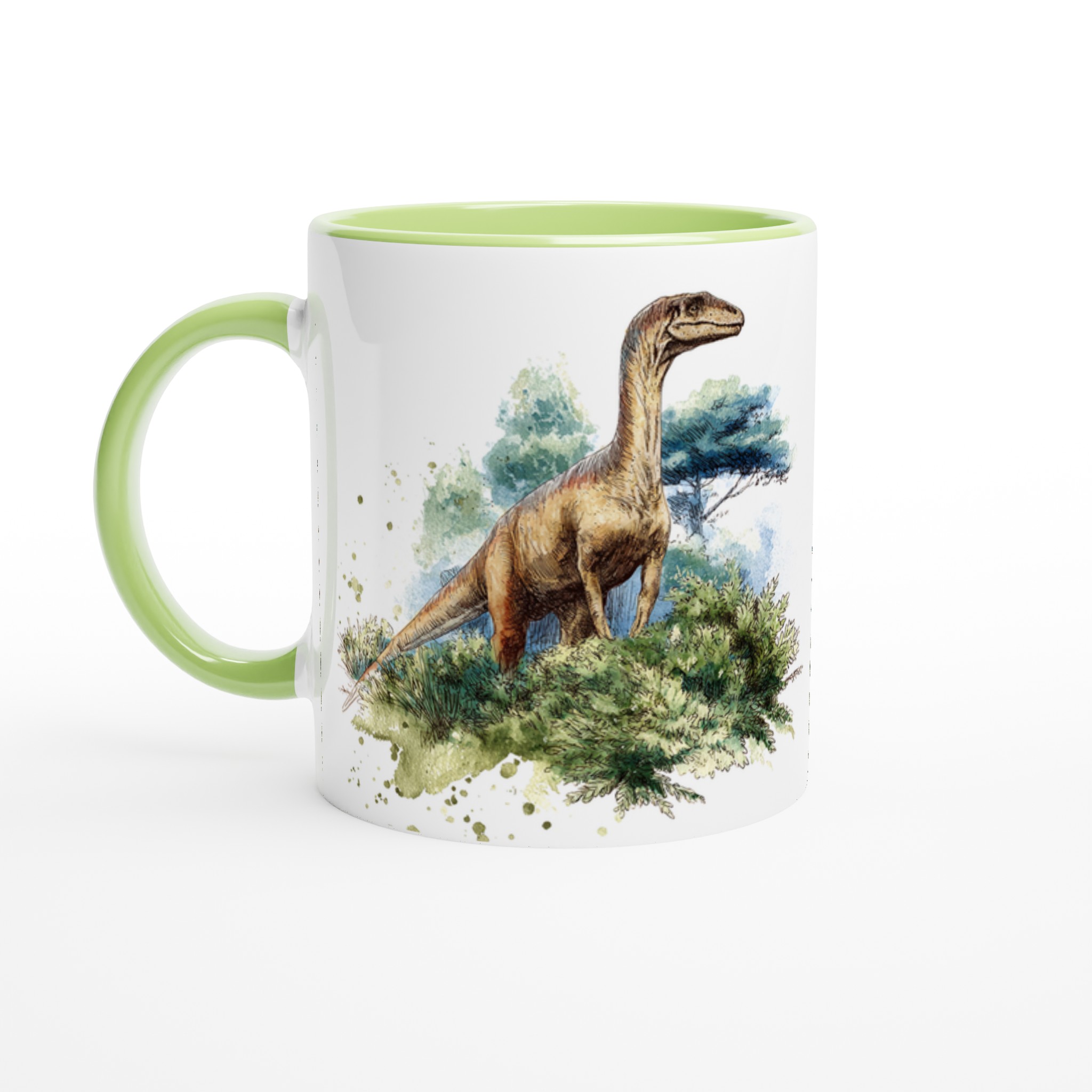 Dinosaurie Vattenfärg Mugg - Förhistorisk Charm i 11oz Keramik 3 7d460ff9-04cb-40e3-bbf6-82ca5aedf0de